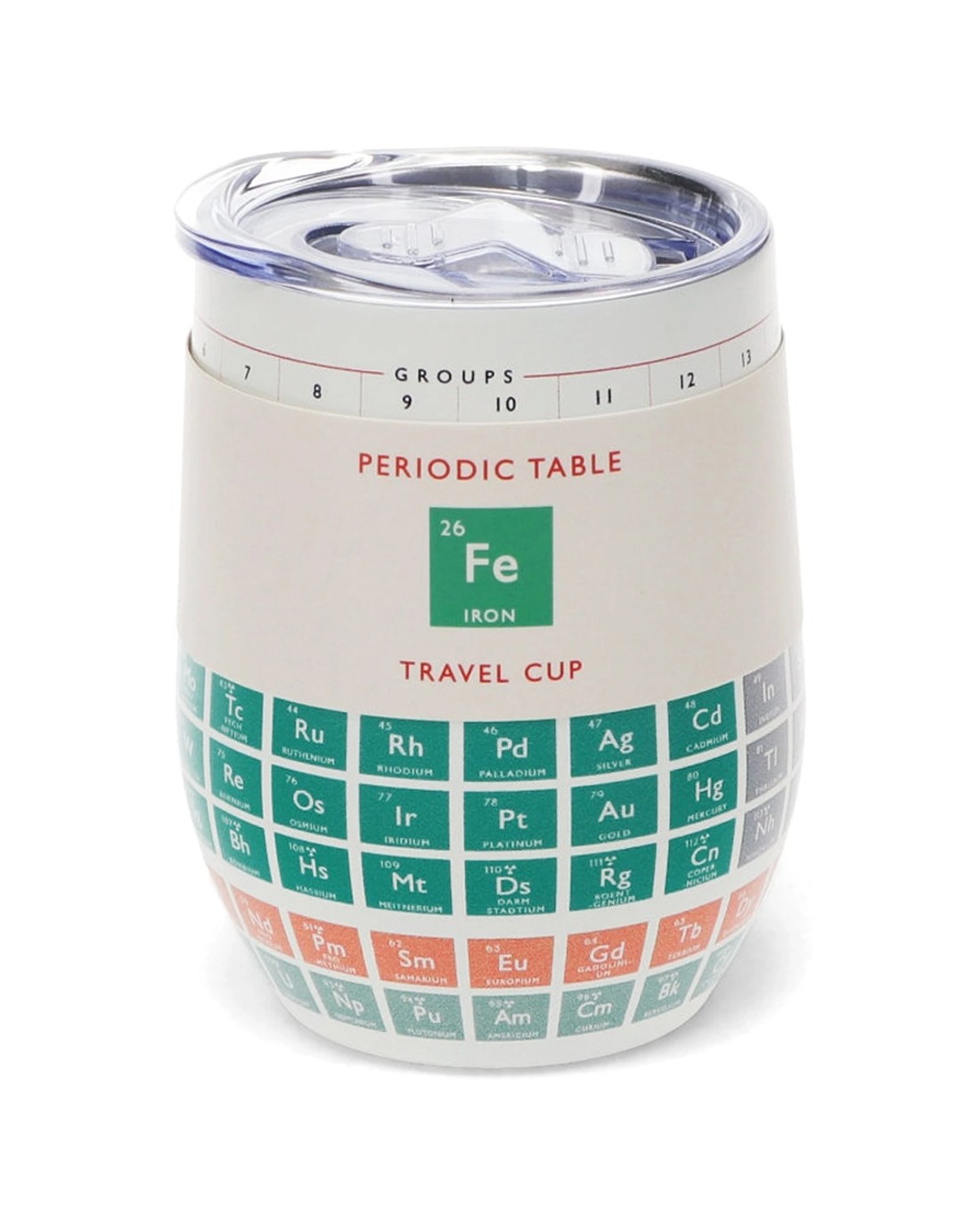 Rex London Reusable Travel Cup Periodic Table Stainless Steel 350ml ...