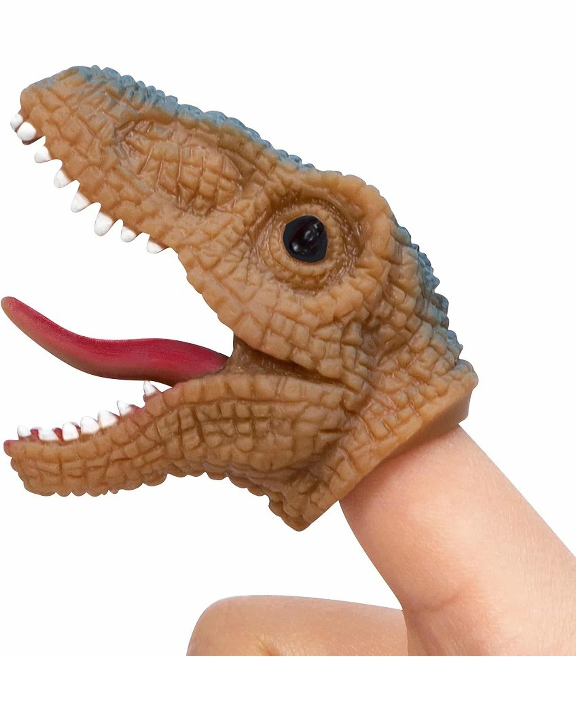3 Schylling 6PK Baby Dino Snappers Finger Puppet 6cm - Multi, 3 of 4