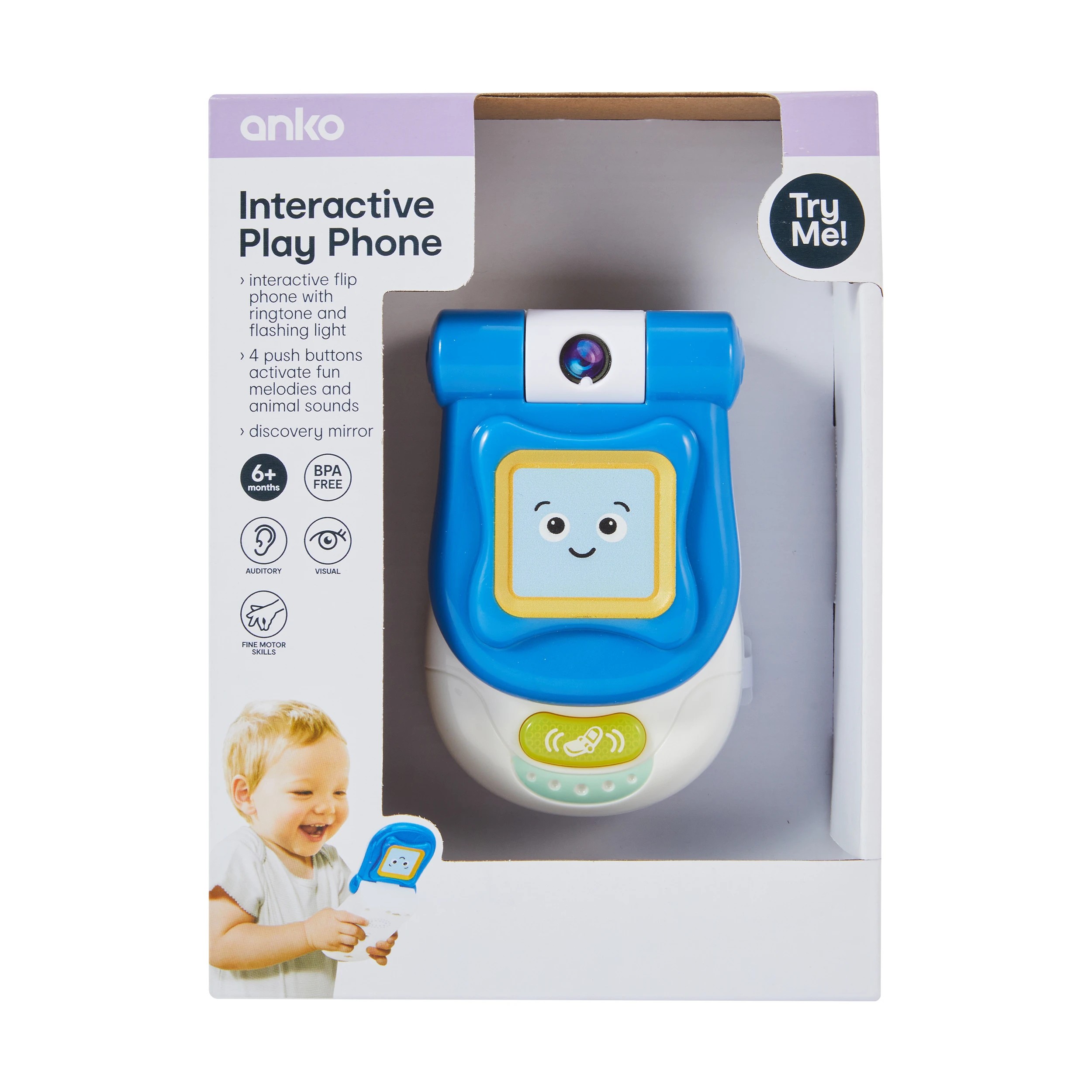 1 Interactive Play Phone, 1 of 8