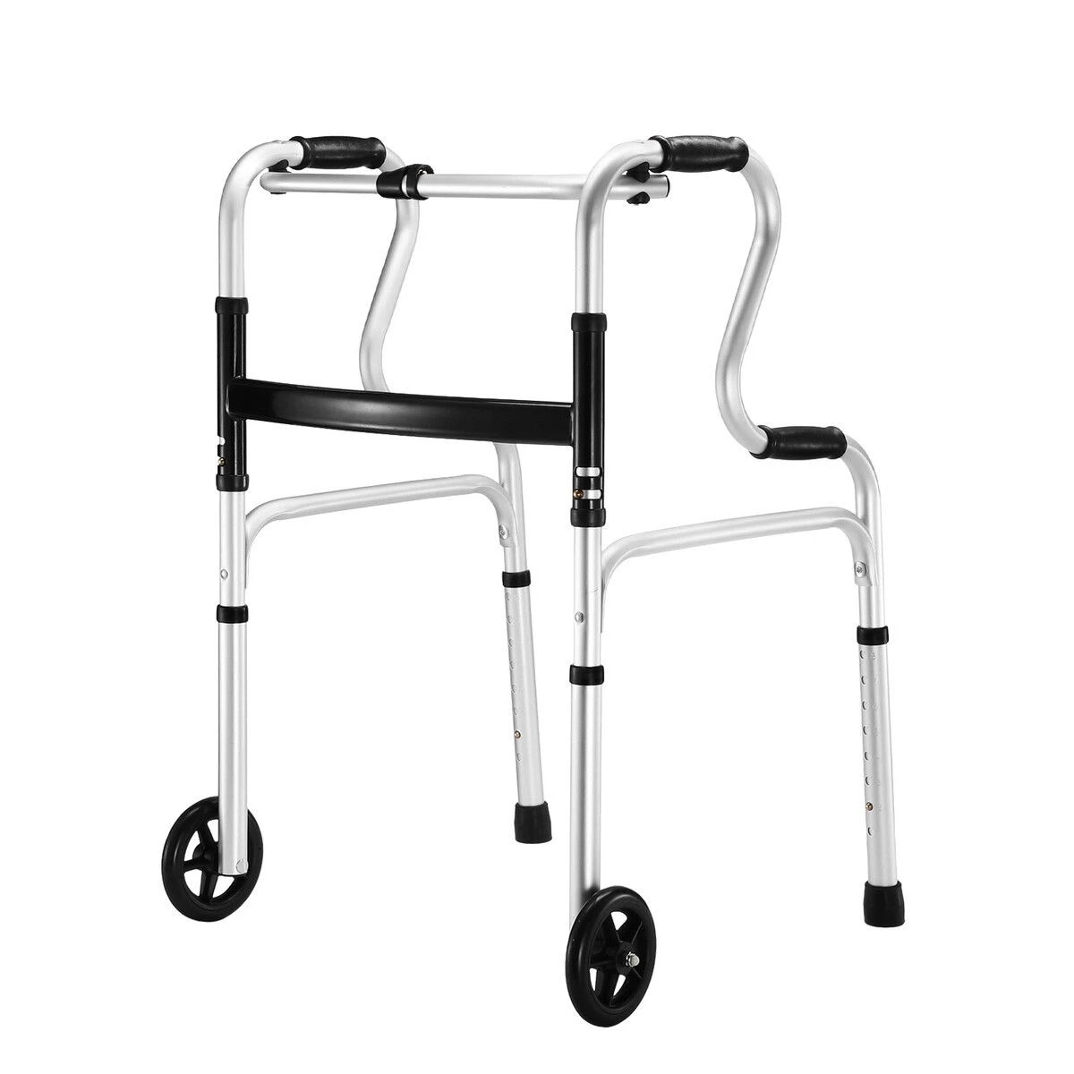 2 LUXSUITE Folding Medical Walker Walking Frame Elderly, 2 of 3
