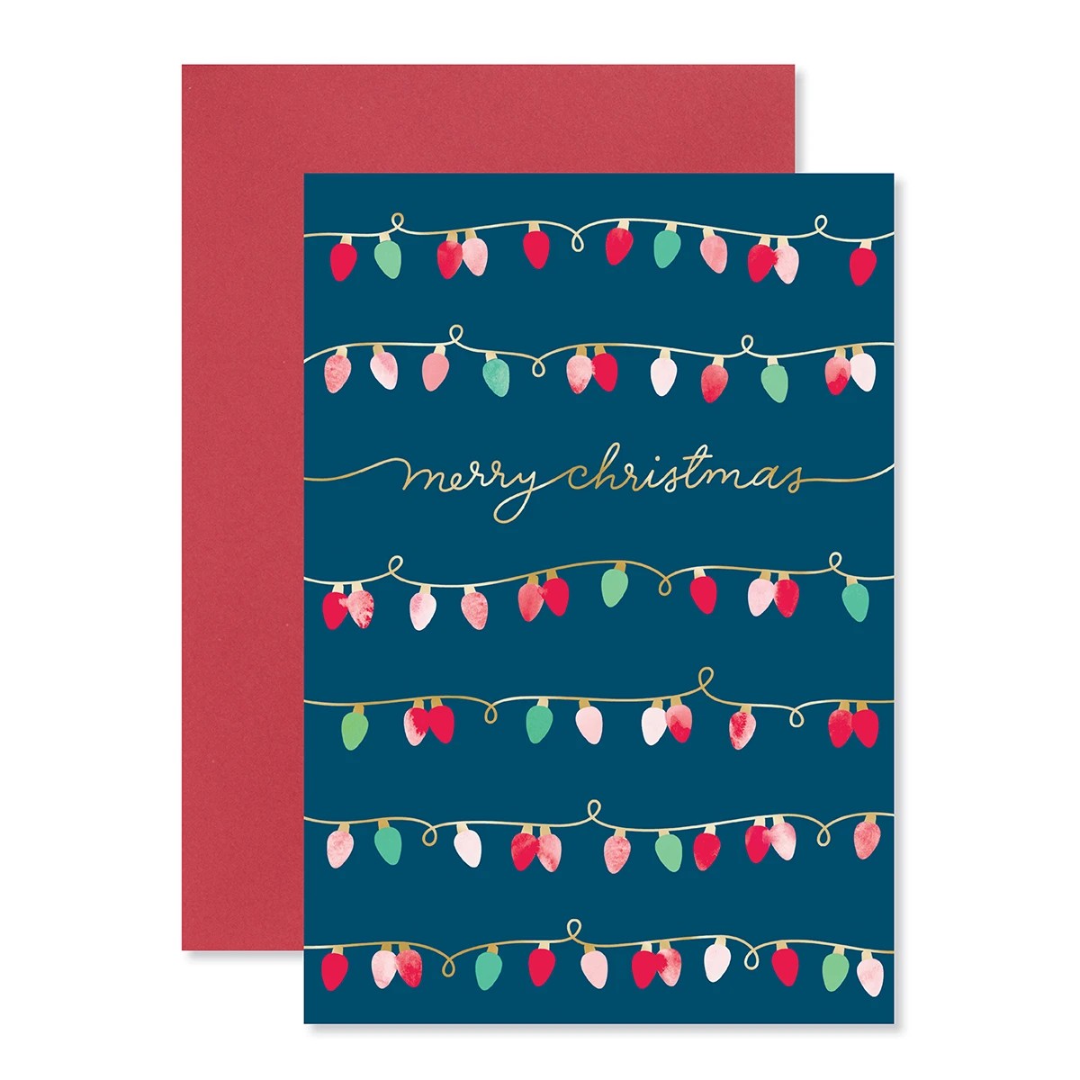 1 Hallmark Christmas Card - Christmas Lights, 1 of 3