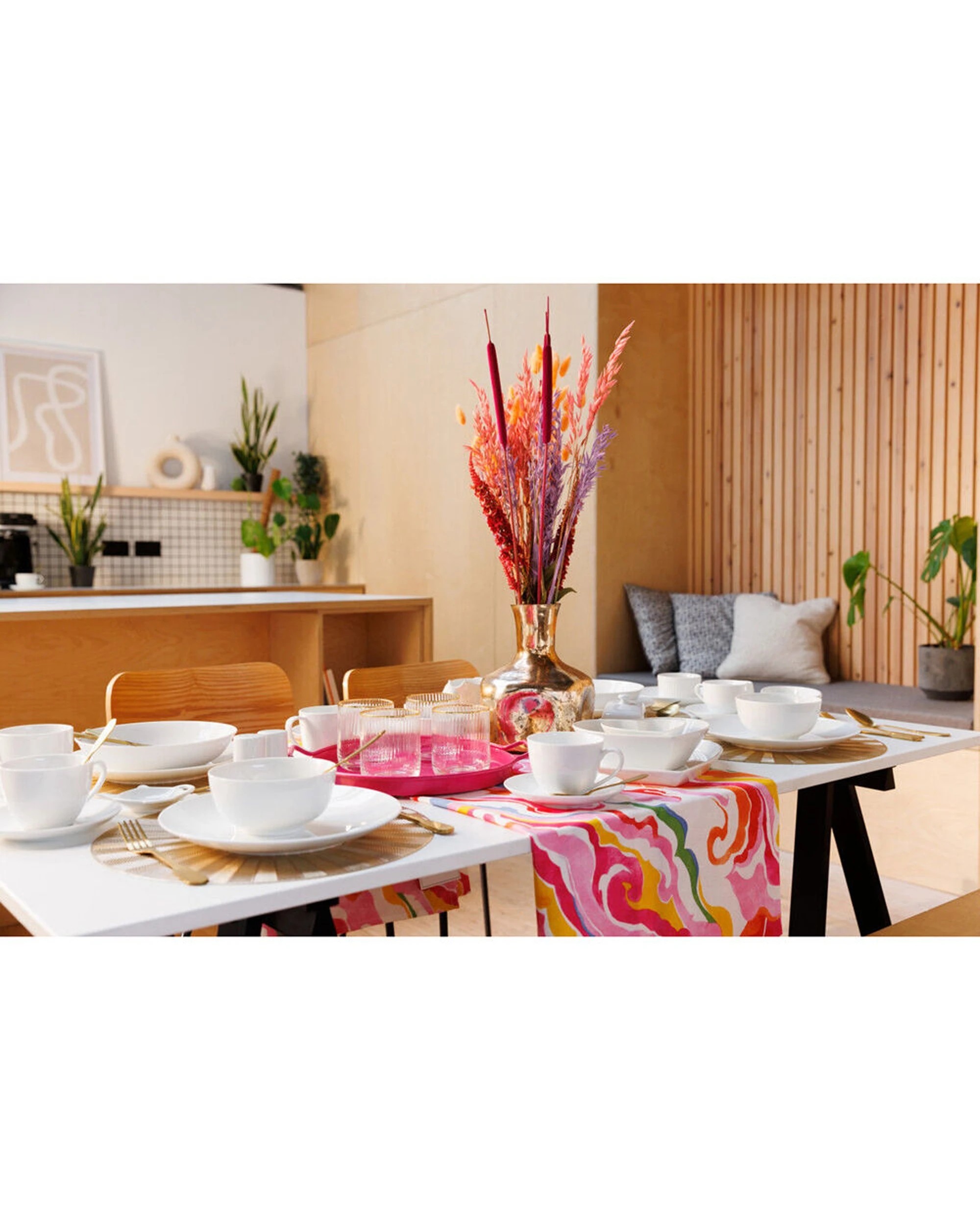 7 Mikasa 4pc Chalk Kitchen Porcelain Pasta Bowl Set 23cm - White, 7 of 7