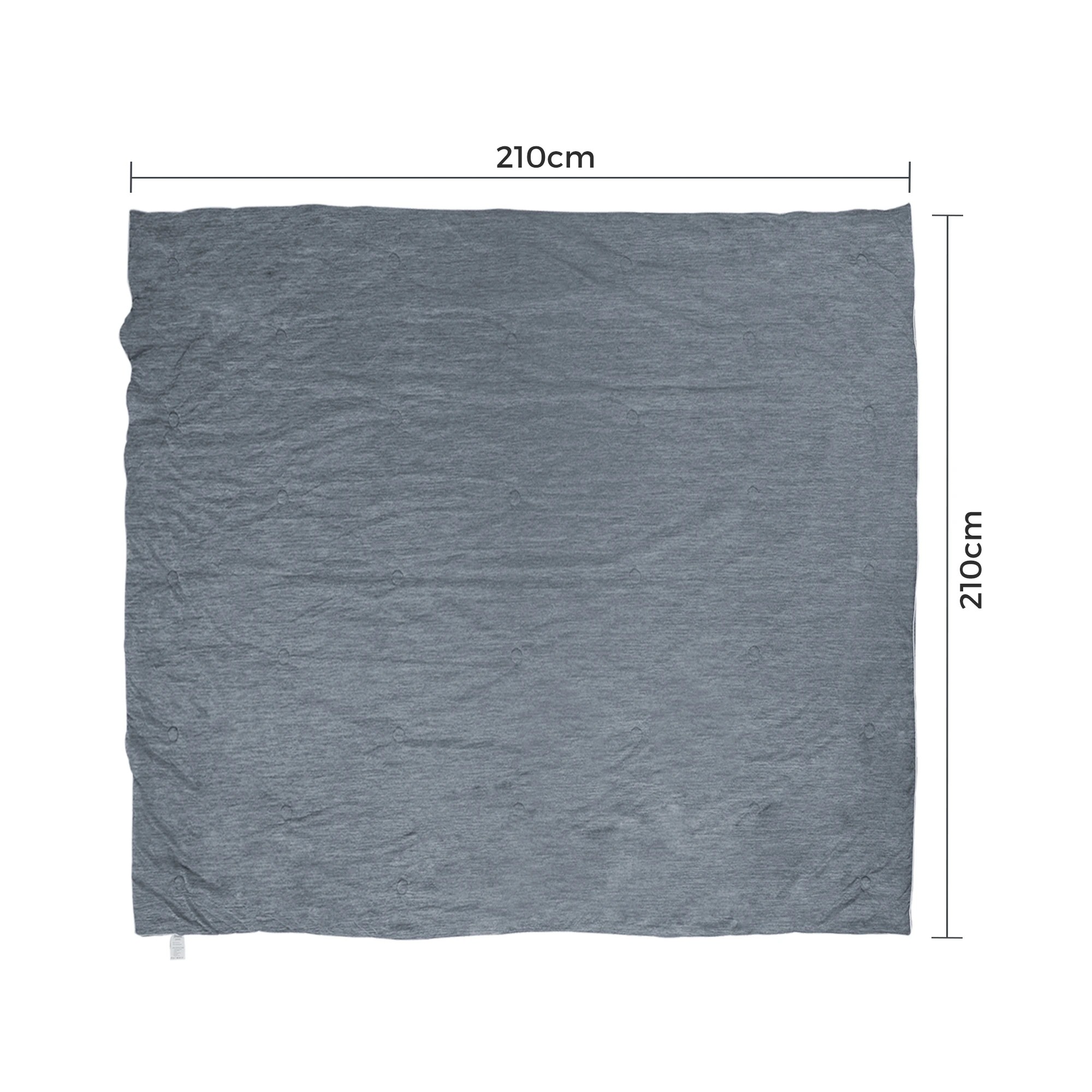 3 Dreamz Blanket Cooling Summer Quilt Soft Sofa Bed Sheet Rug Luxury 210x210cm, 3 of 7