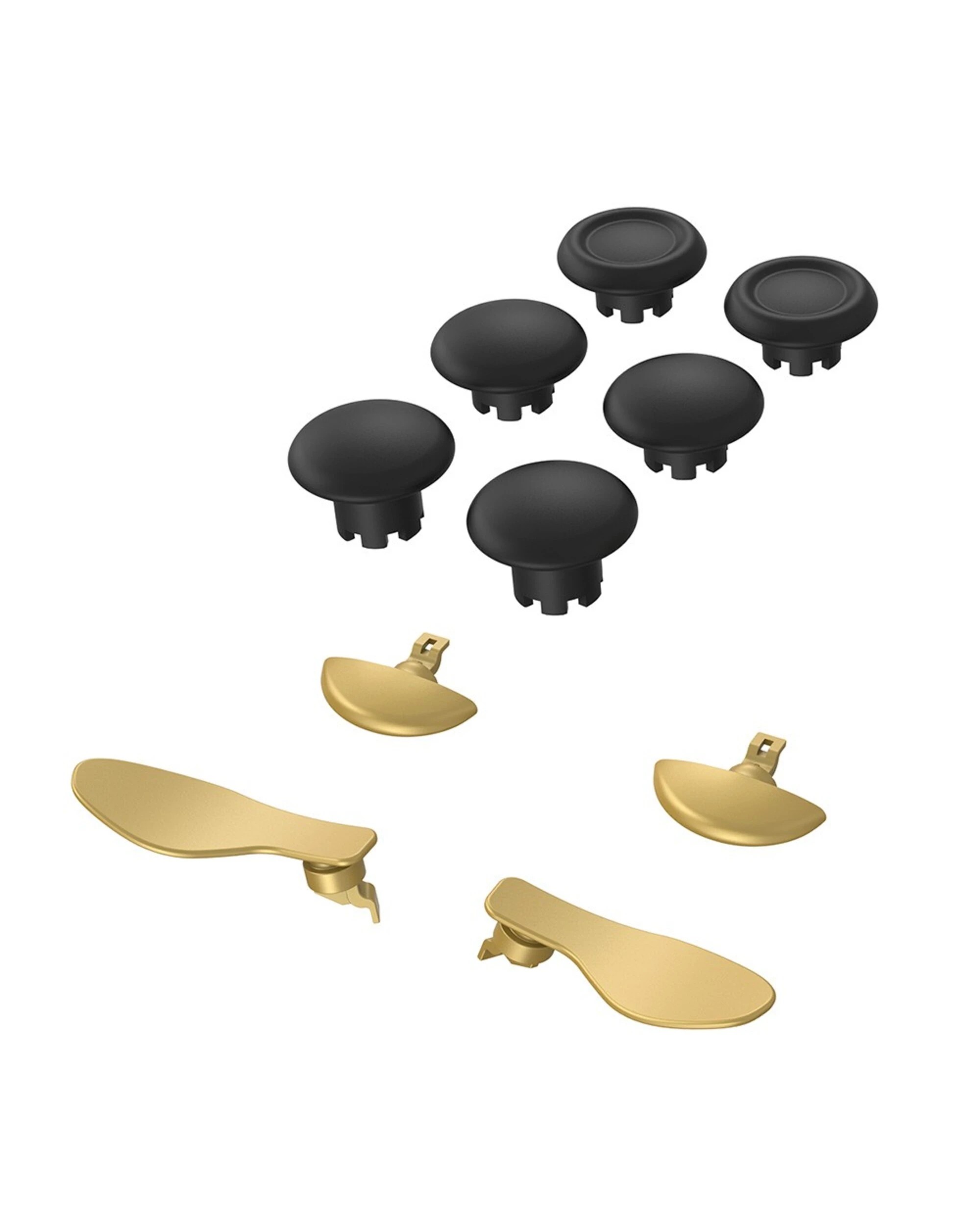 4 Venom - DualSense Edge Customisation Kit - Black,Gold, 4 of 5