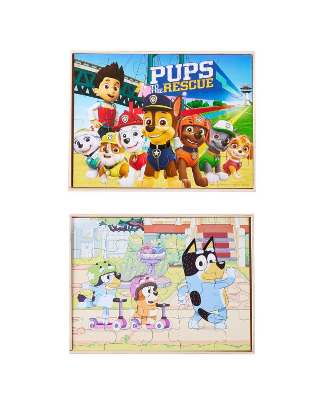 5 Pack Wood Puzzles - Asso