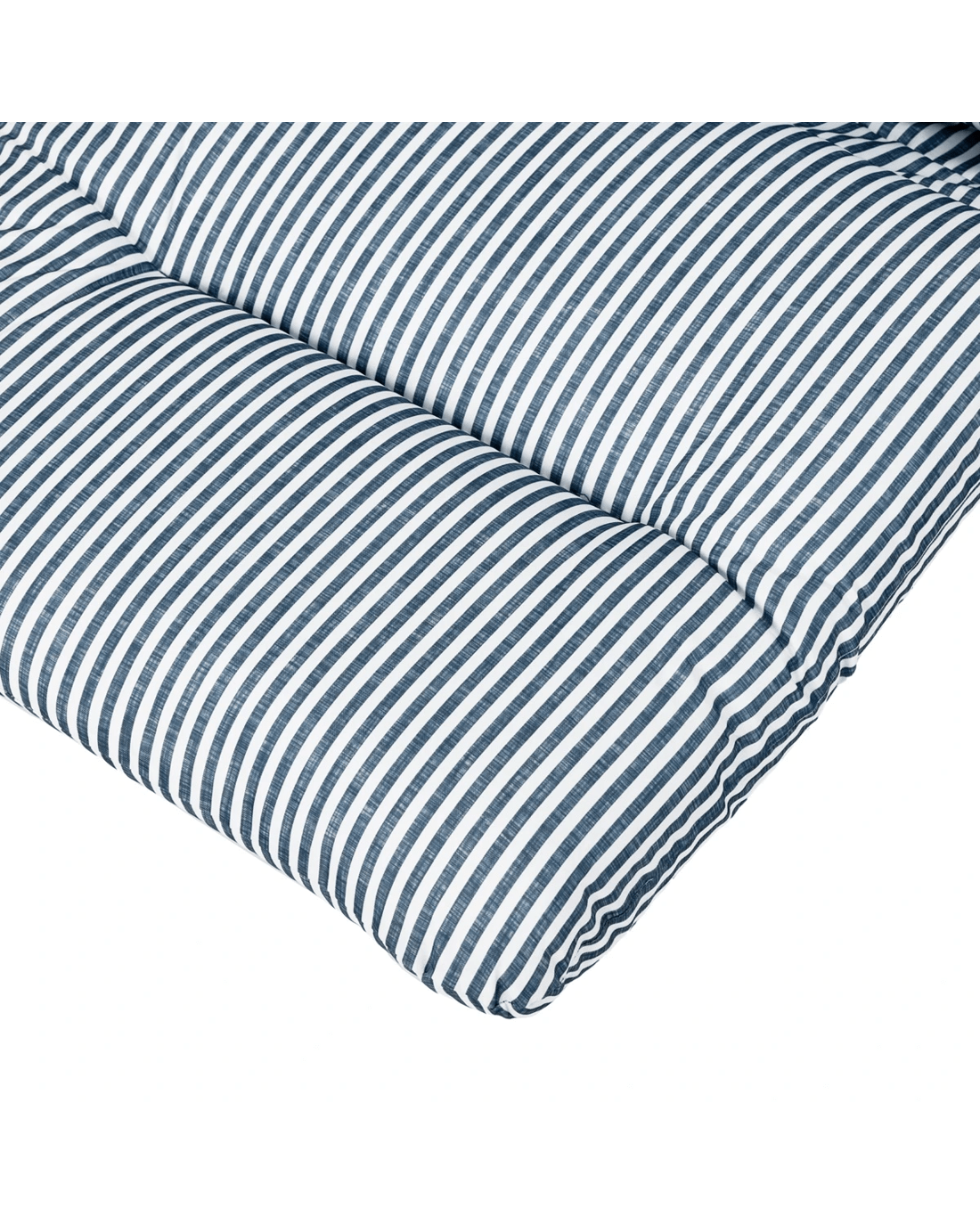 6 Outdoor High Back Cushion - Blue Stripe, 6 of 10