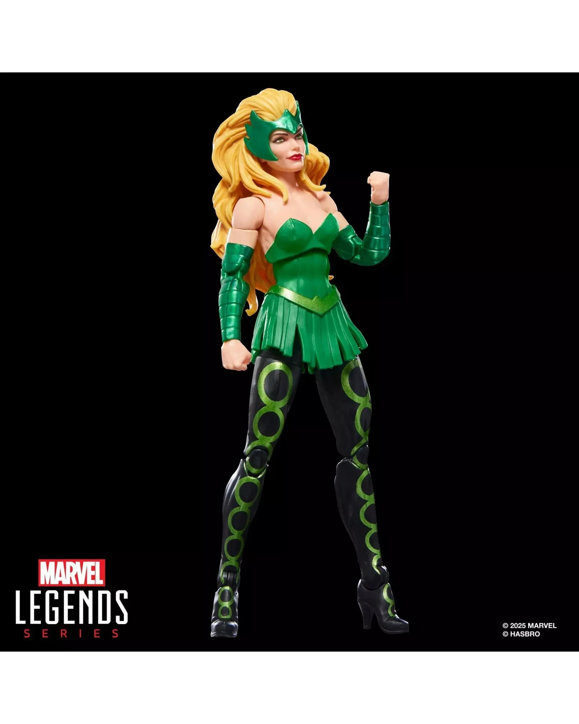4 Marvel Legends Series Enchantress Build-A-Fig Action Figure, 4 of 10