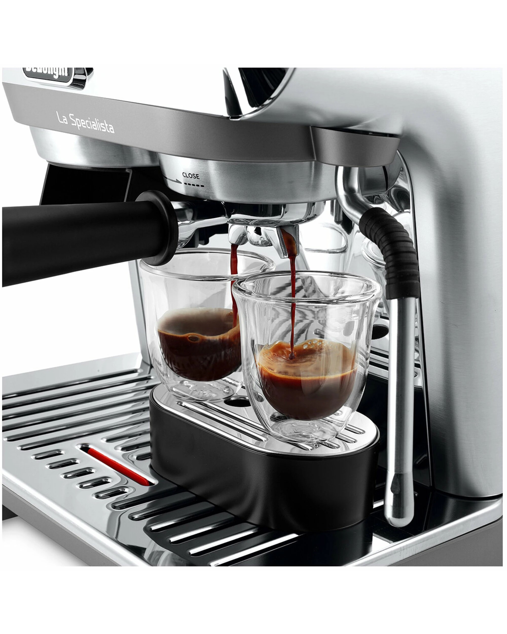 3 De'Longhi La Specialista Arte Evo with Cold Brew Coffee Machine - SILVER, 3 of 5