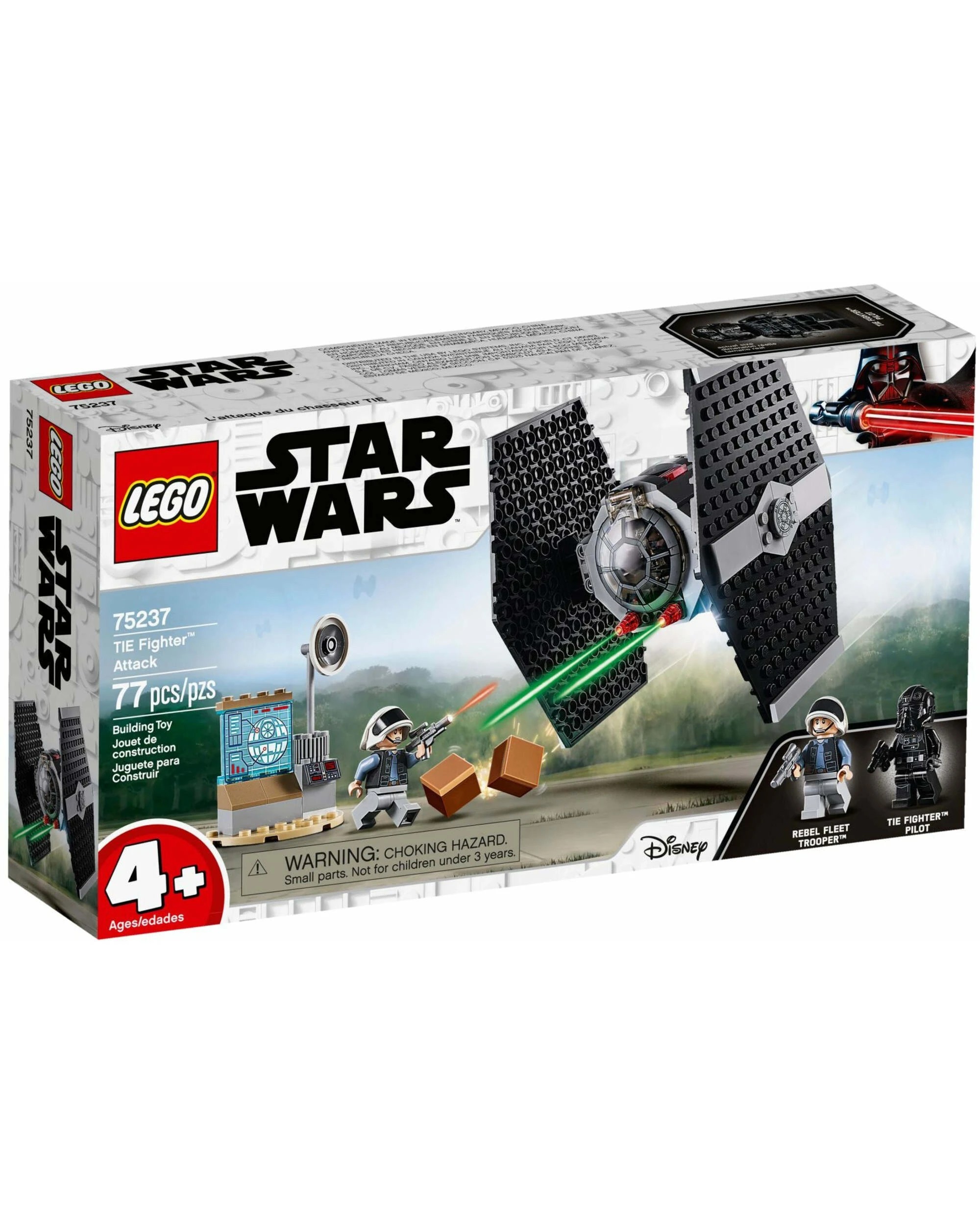 1 LEGO 75237 TIE Fighter Attack Starship 4+ Building Set, 1 of 4