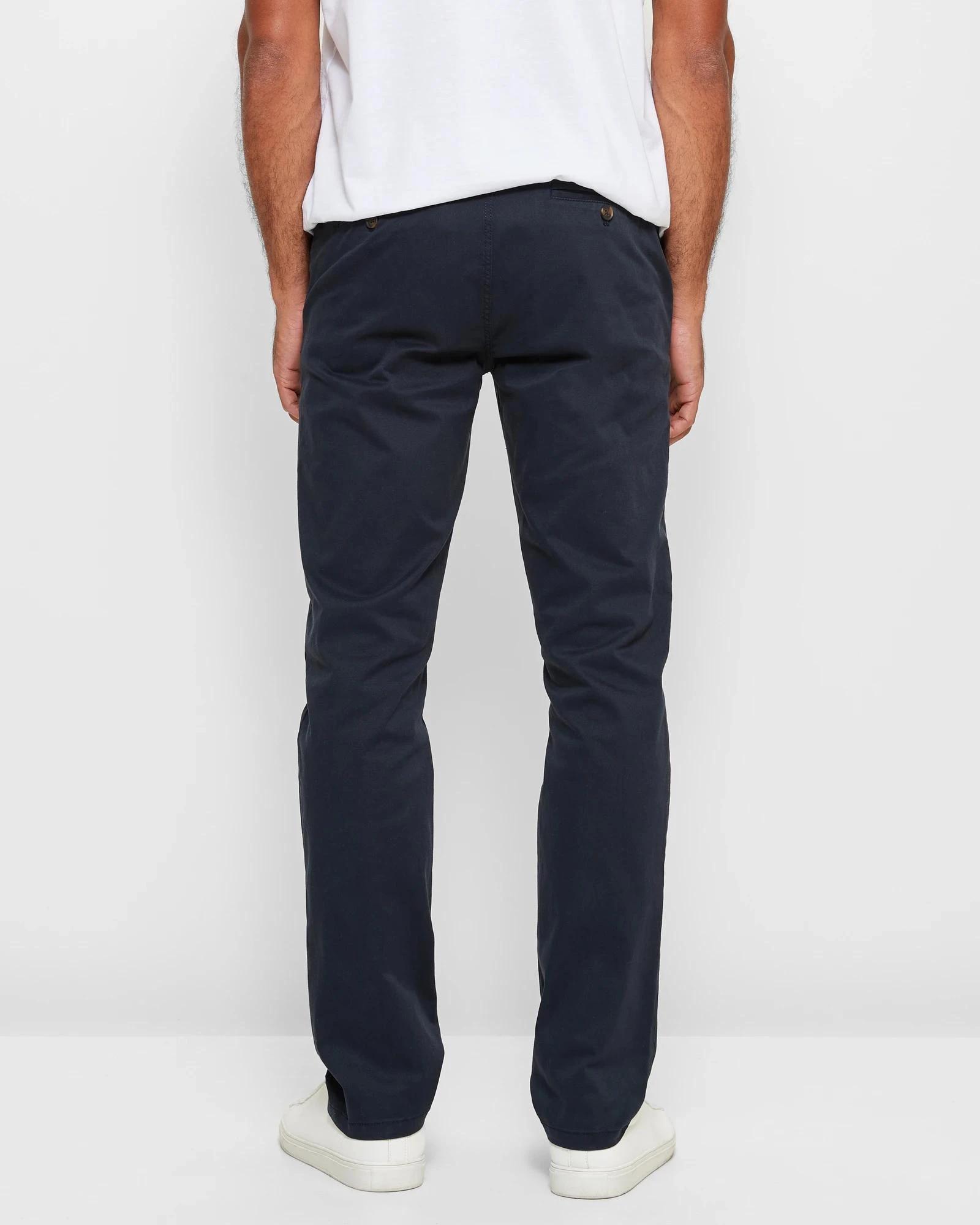 4 Target Straight Chino Pants NAVY, 4 of 5