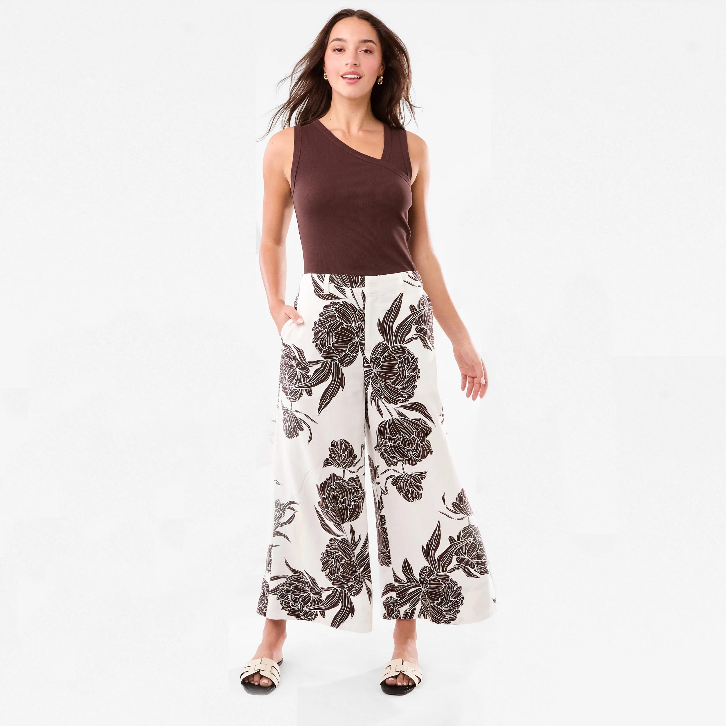 7 Sleeveless Asymmetric Top Melt Brown, 7 of 7