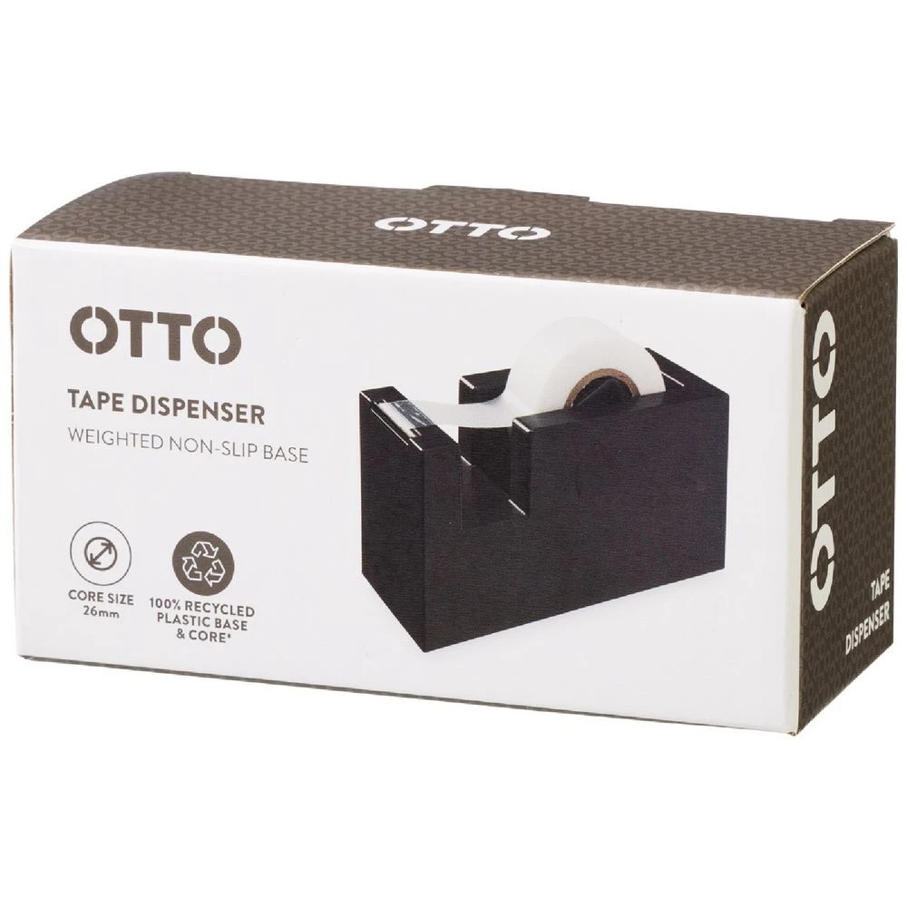 4 Otto Tape Dispenser Black, 4 of 4