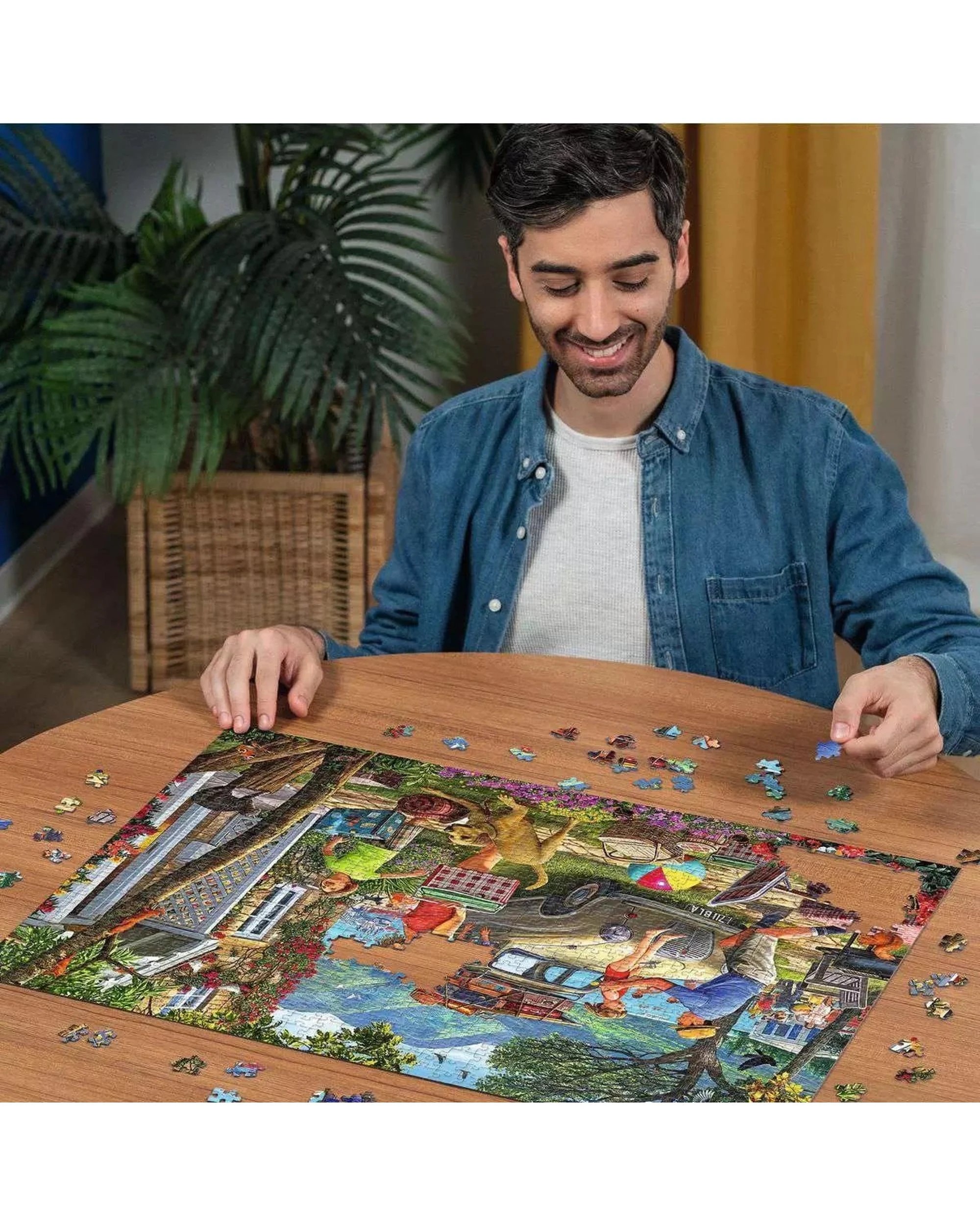 3 Ravensburger Holiday Cottage 1000 Piece Jigsaw Puzzle, 3 of 3