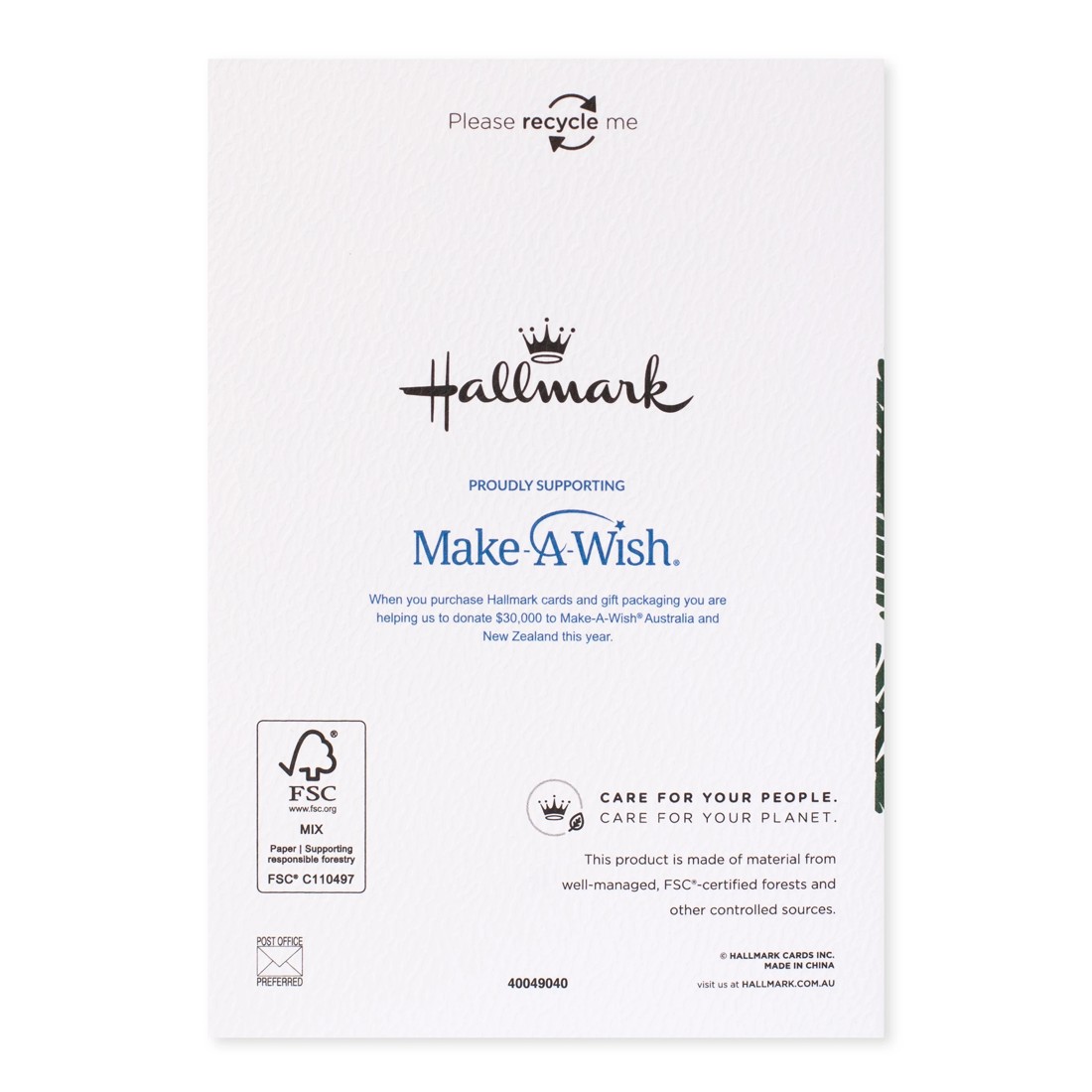 4 10 Pack Hallmark Boxed Charity Christmas Cards - Kiwiana, 4 of 4