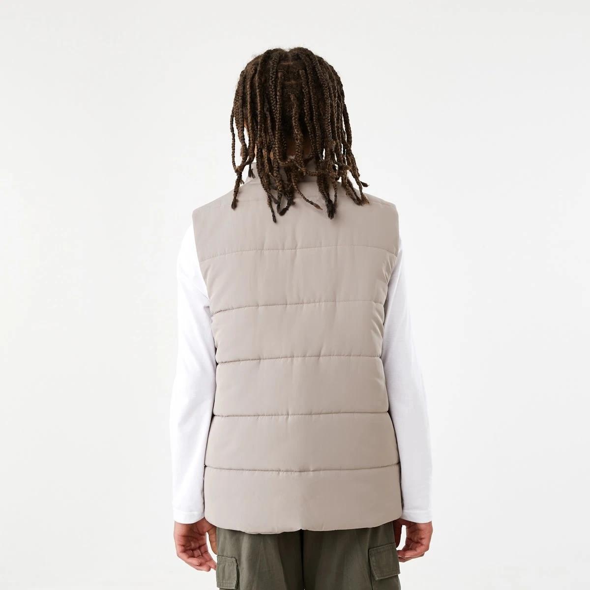 3 Basic Puffer Vest Moon Rock, 3 of 10