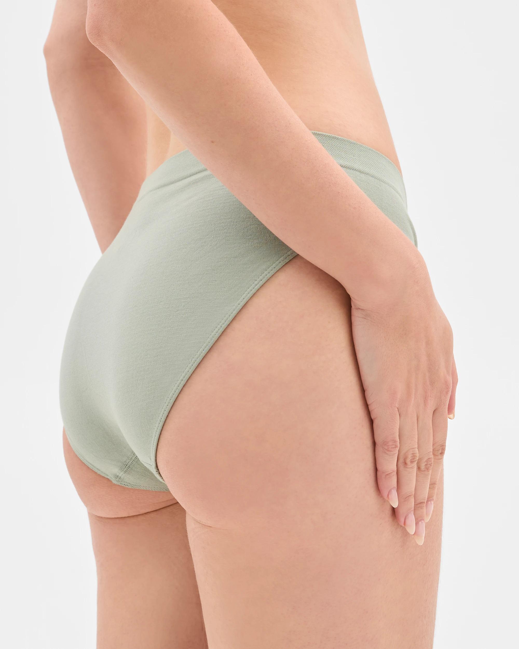 5 Target Australian Cotton Blend 2 Pack Seamfree Bikini Briefs CHINOISE GREEN, 5 of 5