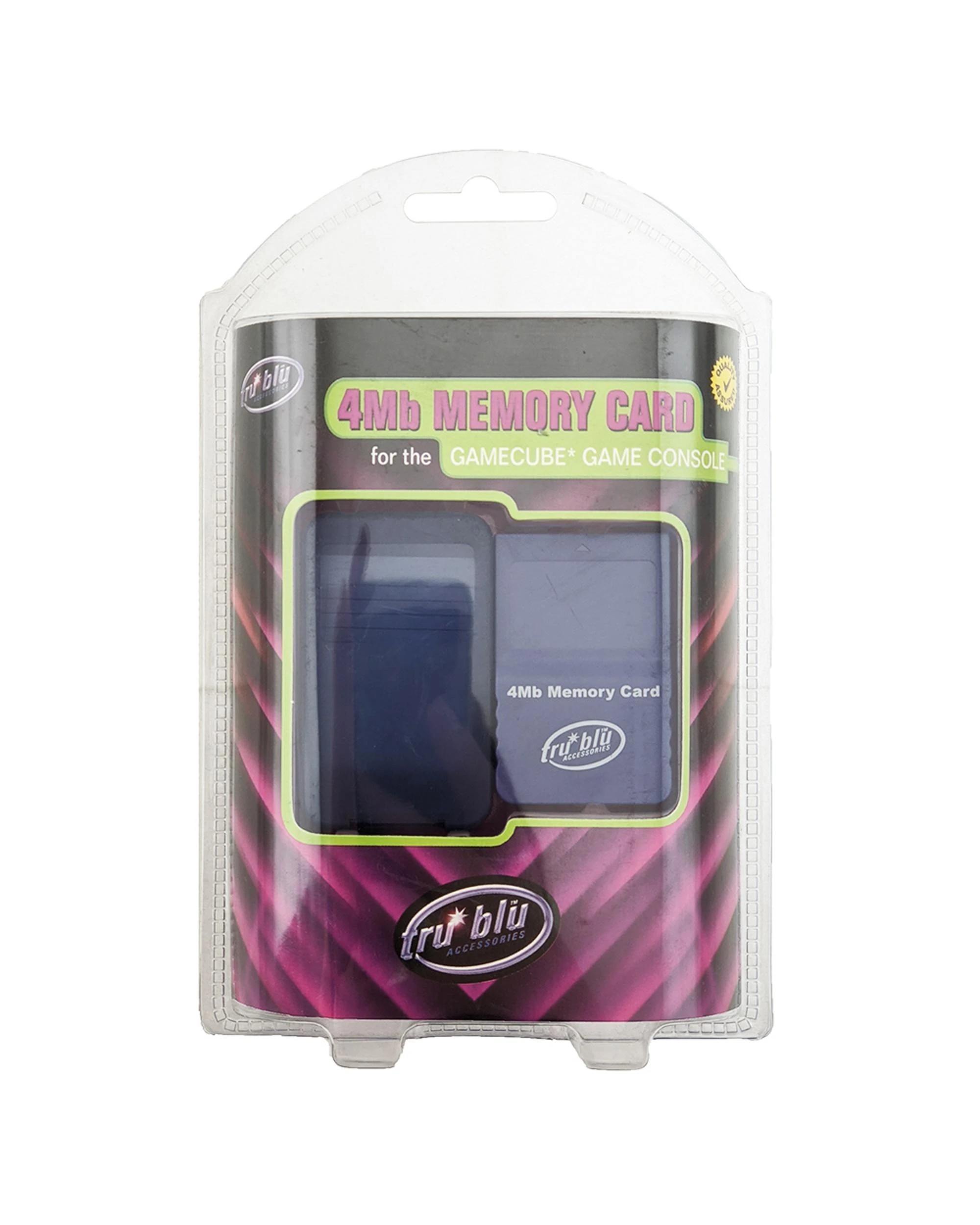 1 Trublue Gamecube 4mb Memory Card - Purple, 1 of 1