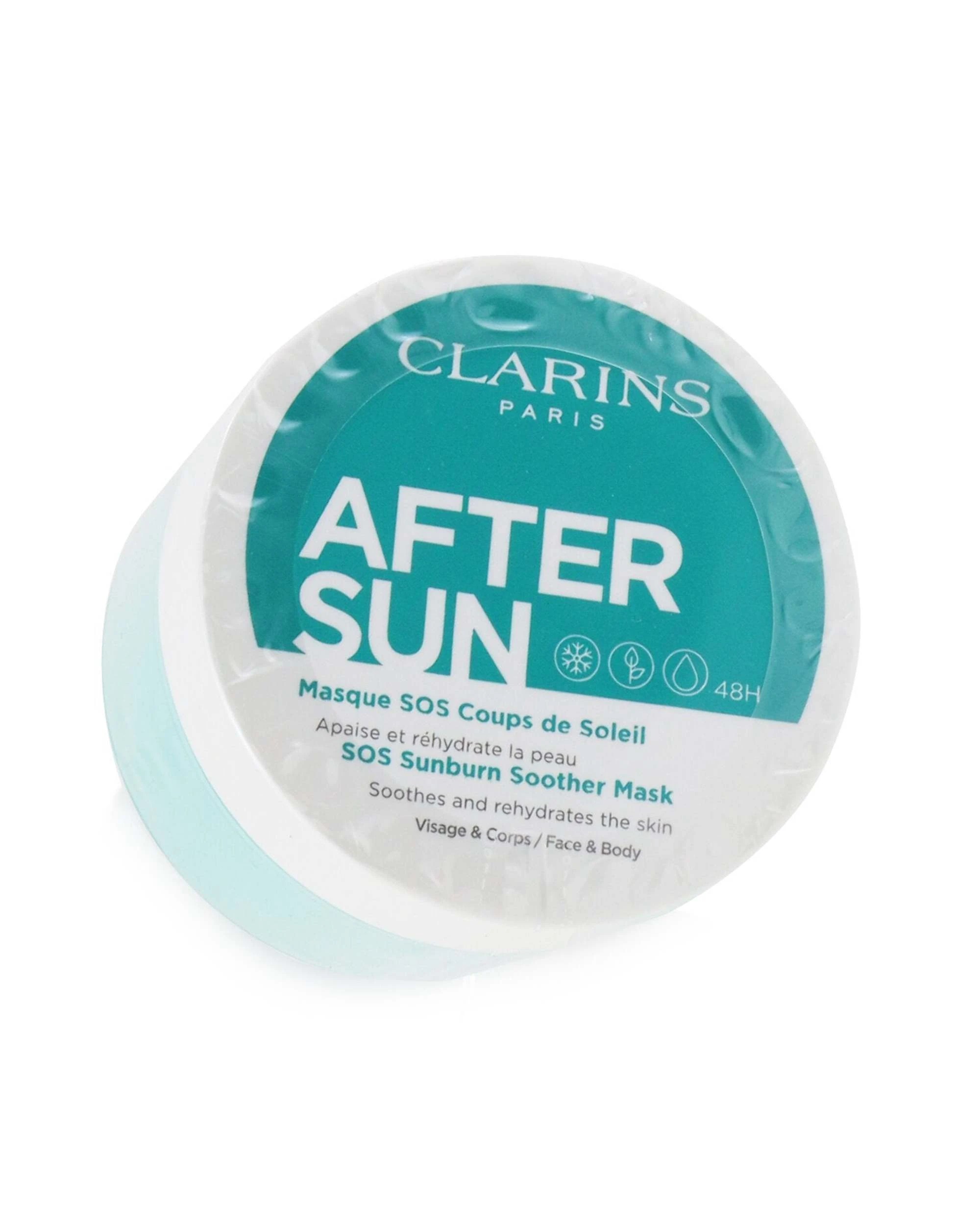 3 Clarins After Sun SOS Sunburn Soother Mask - For Face & Body  100ml/3.4oz, 3 of 3