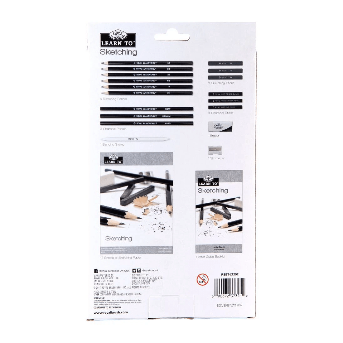 2 Royal & Langnickel Learn To Sketch Set 31 Pieces, 2 of 9