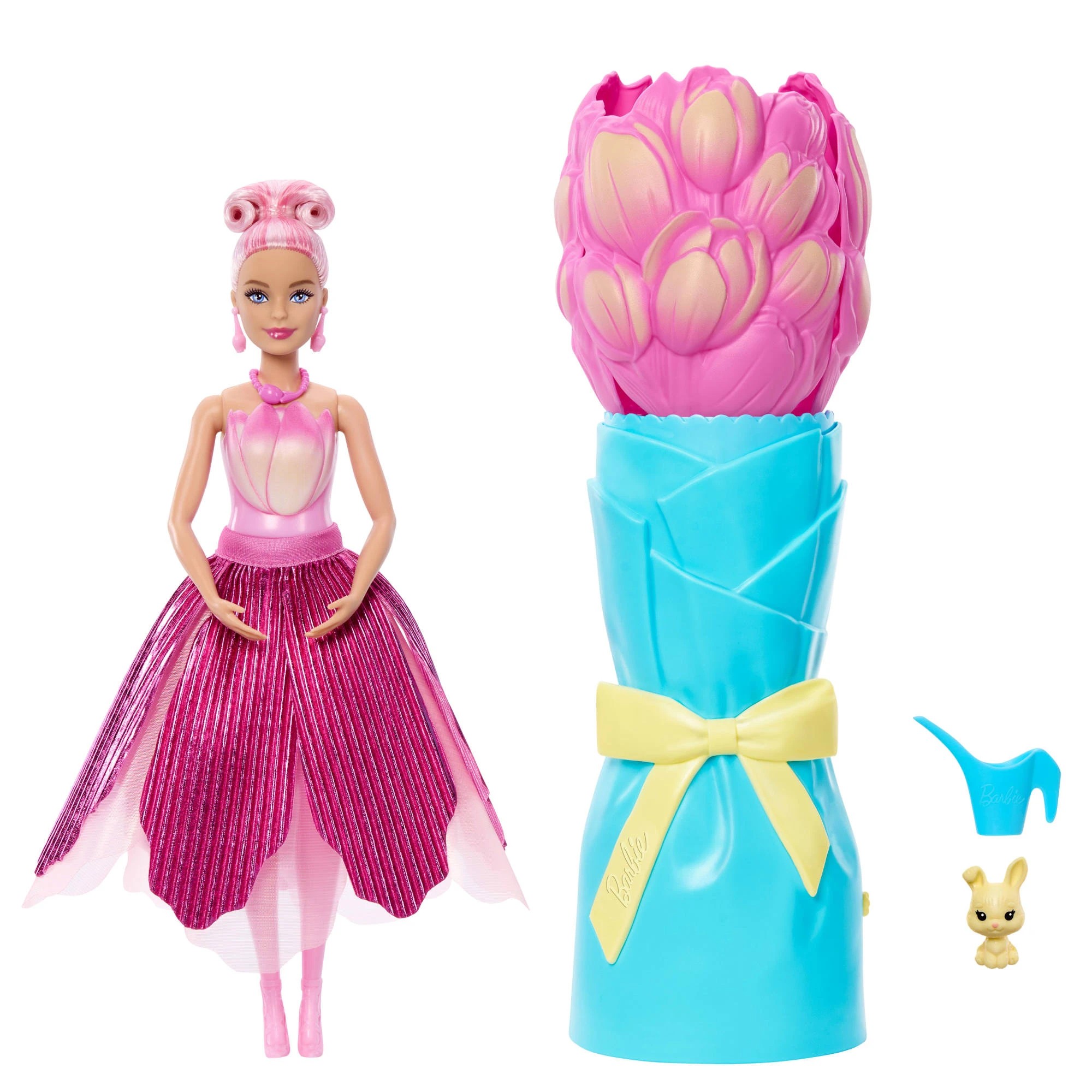 4 Barbie Petal Pop Fashion Doll - Assorted, 4 of 7