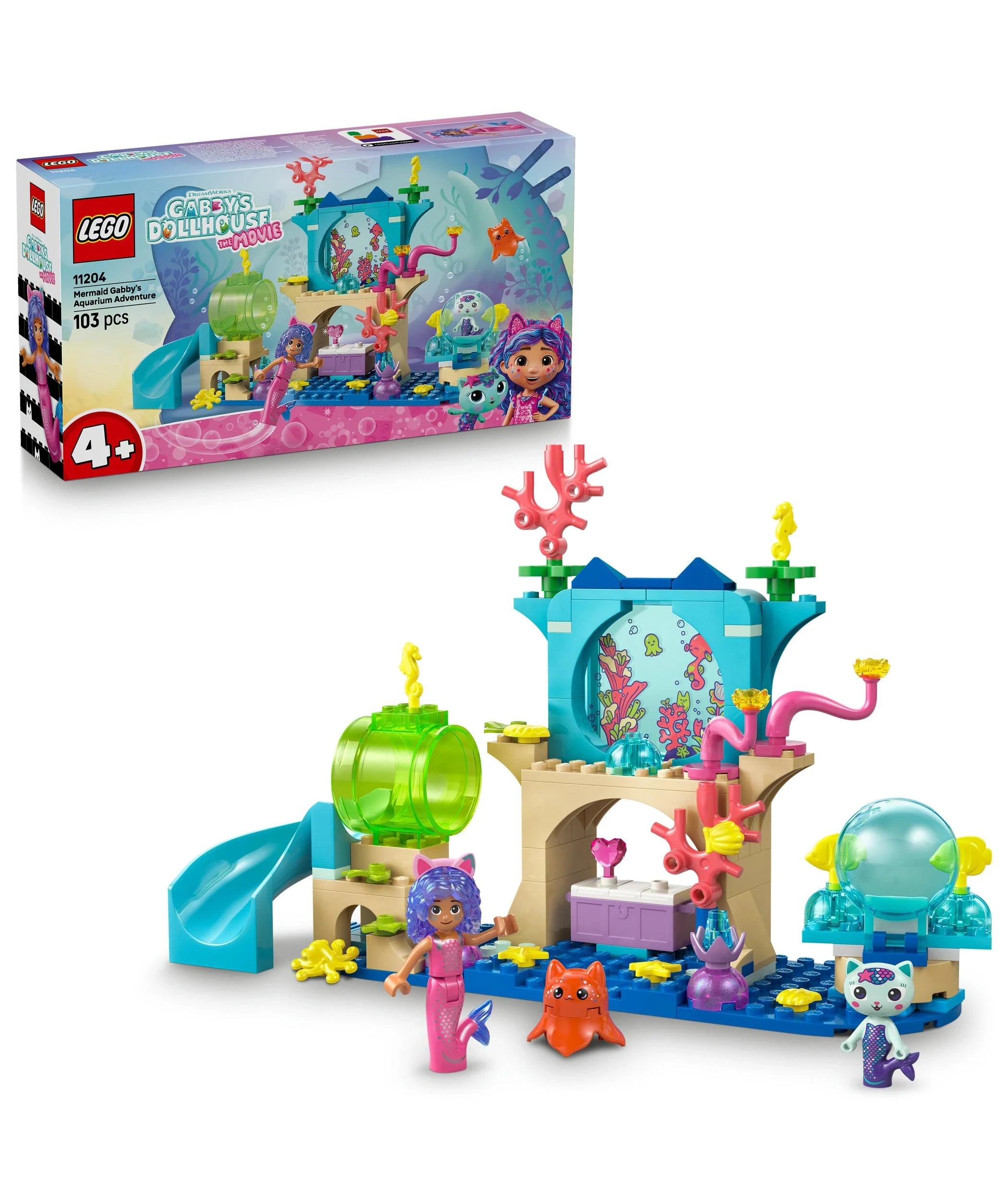 1 LEGO® Gabby's Dollhouse Mermaid Gabby's Aquarium Adventure 11204 - Multi, 1 of 10