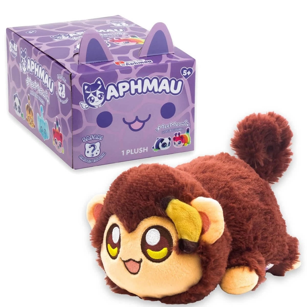 7 15cm Aphmau Safari Limited Edition MeeMeows Mystery Plush Toy - Assorted, 7 of 10