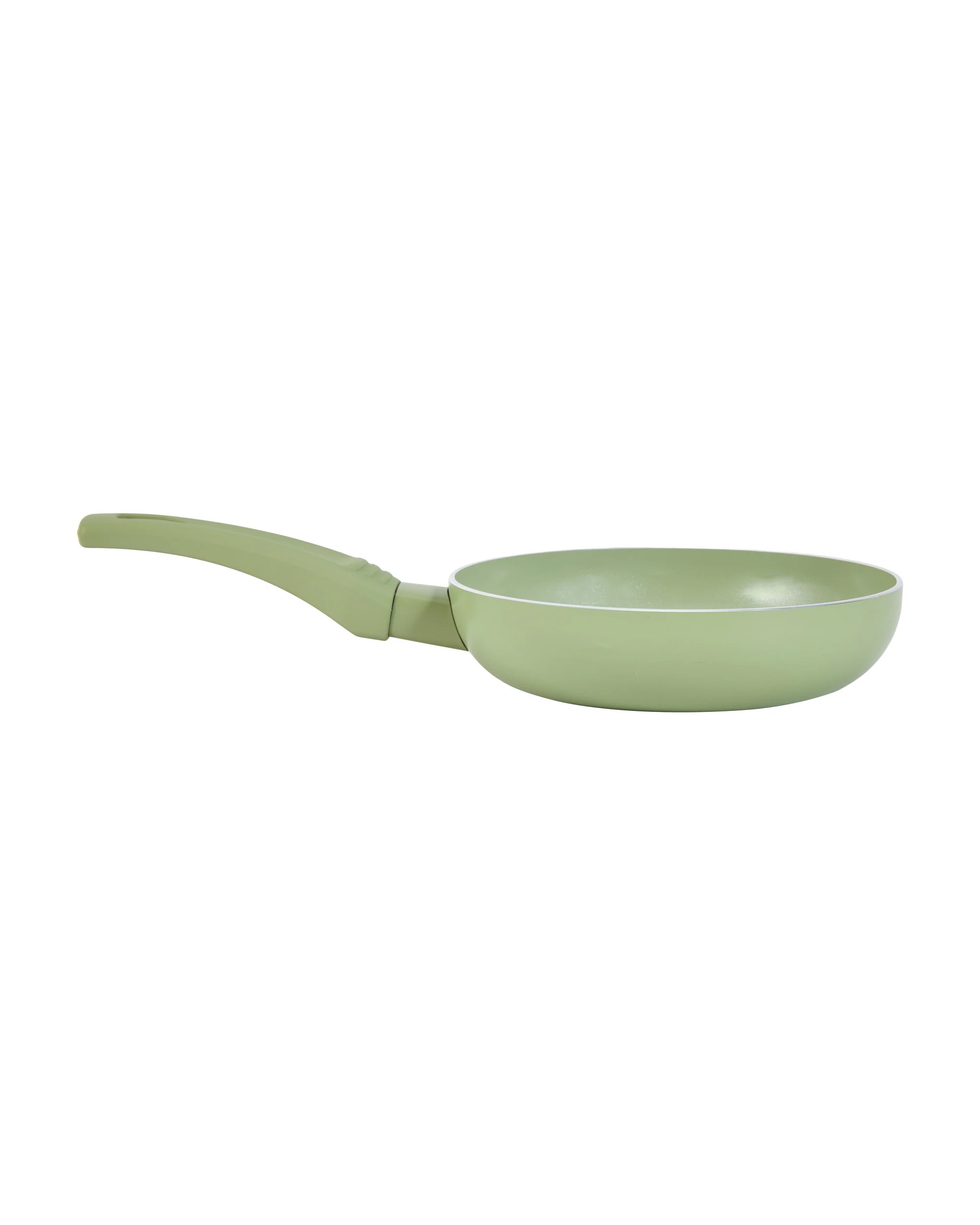 4 14cm Mini Fry Pan with Egg Flip - Green, 4 of 10