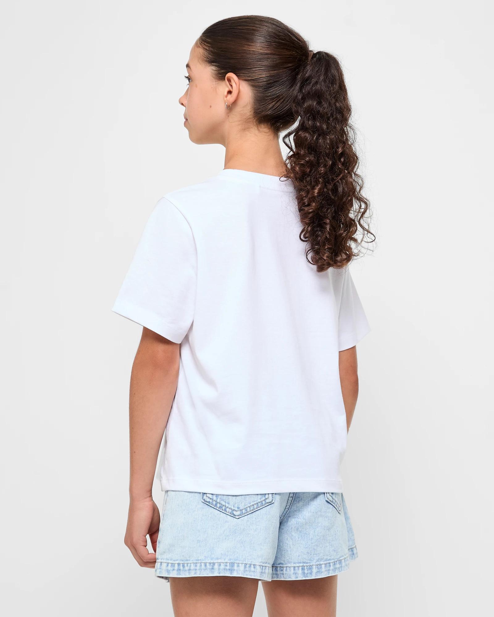 3 Target Australian Cotton Essential T-shirt WHITE, 3 of 5