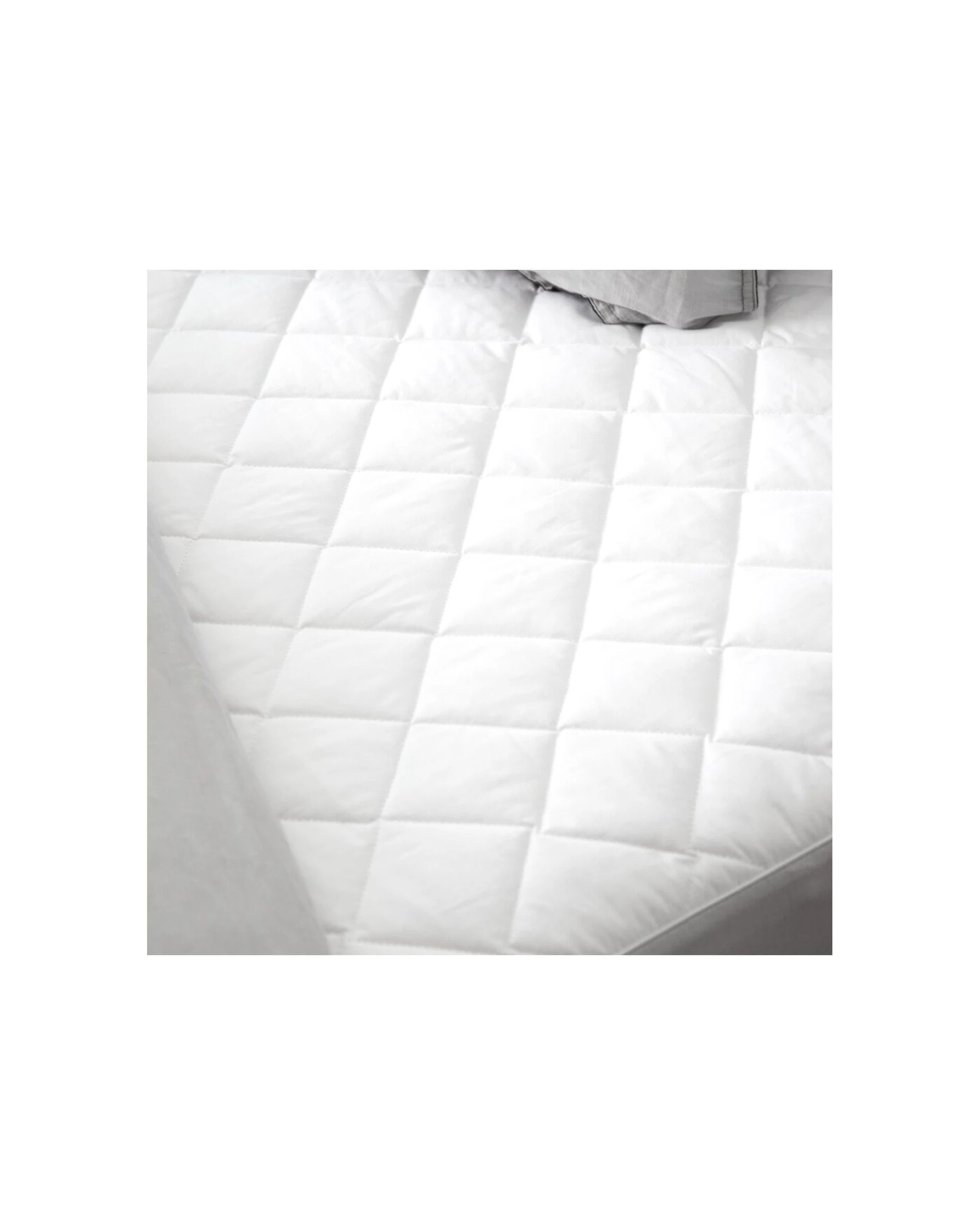 3 Tontine Classic Comfort Cool Dry Mattress Protector Climate Control - White, 3 of 3