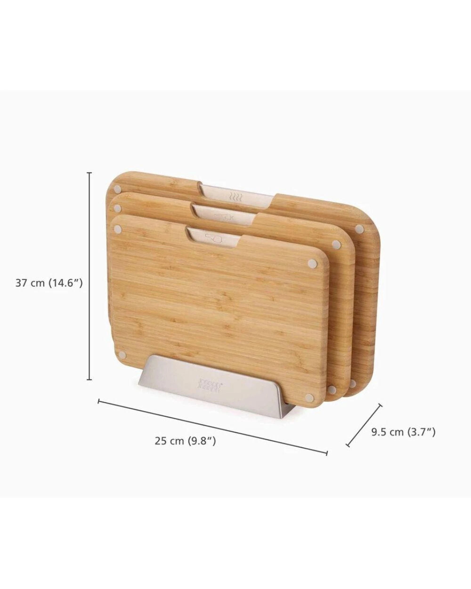5 Joseph Joseph Nest Boards Bamboo Chopping Board Set  3 Piece, 5 of 8