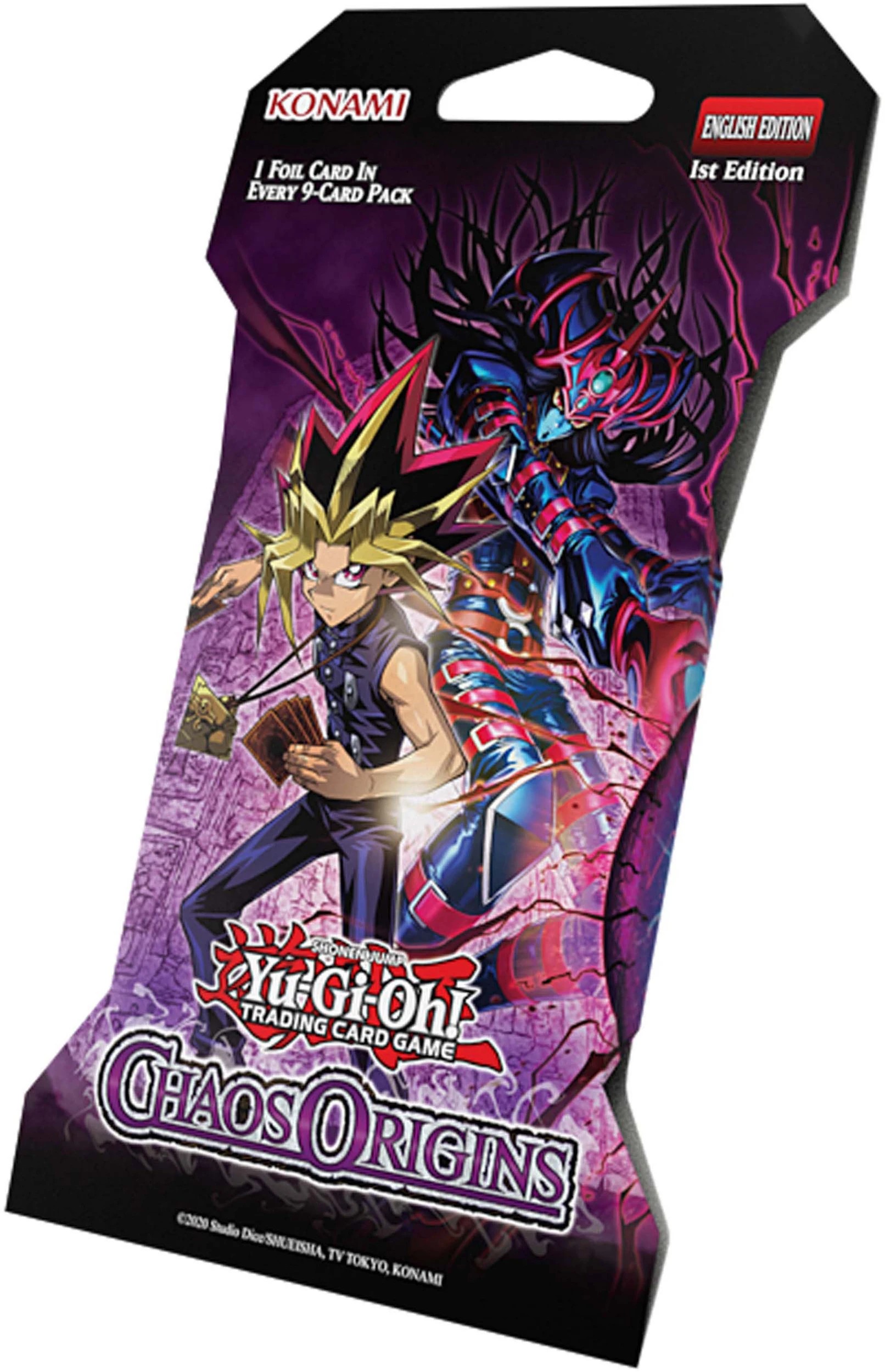 1 Yu-Gi-Oh! Trading Card Game: Chaos Origins 9 Card Blister, 1 of 2