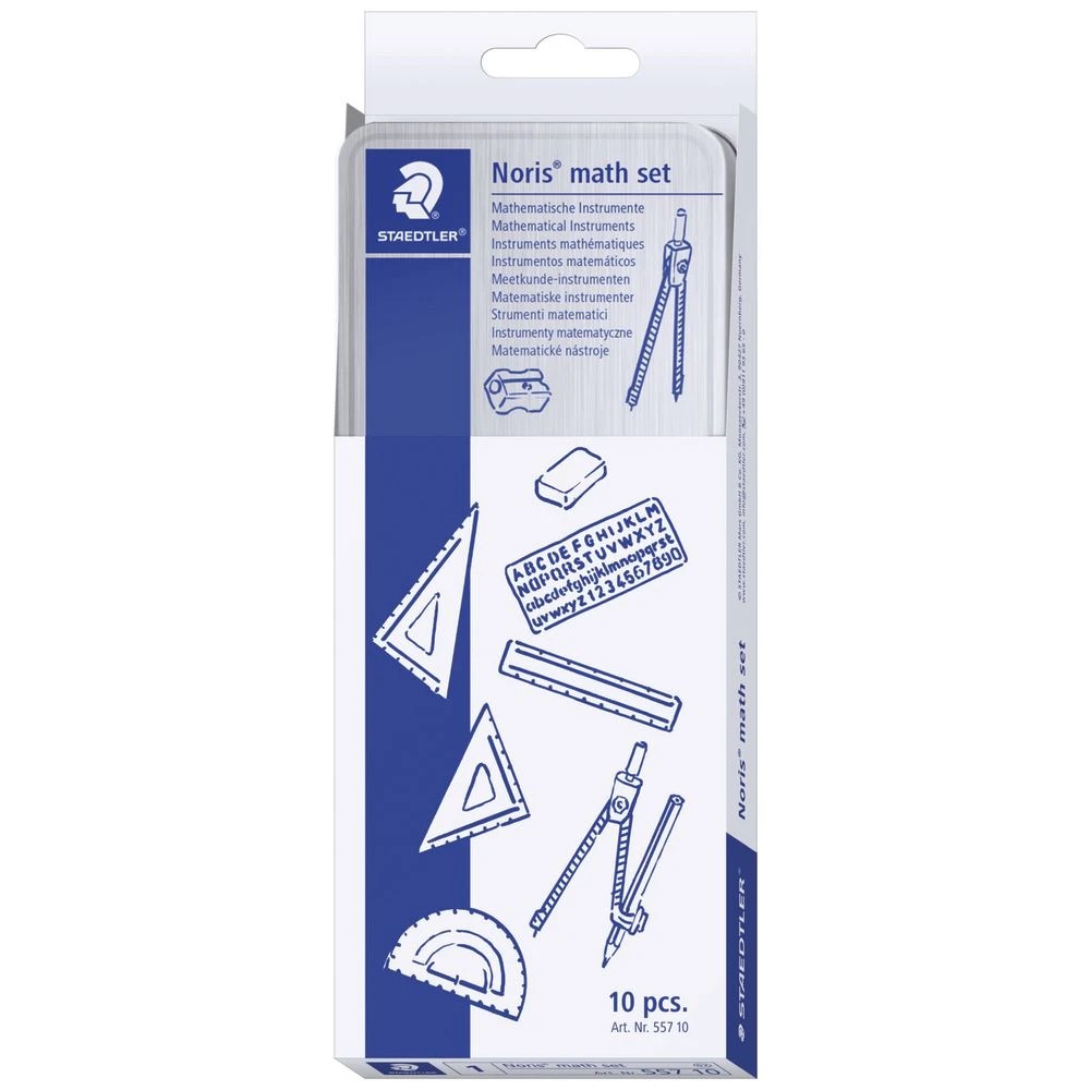 3 Staedtler Noris Club Maths Set 10 Piece, 3 of 4
