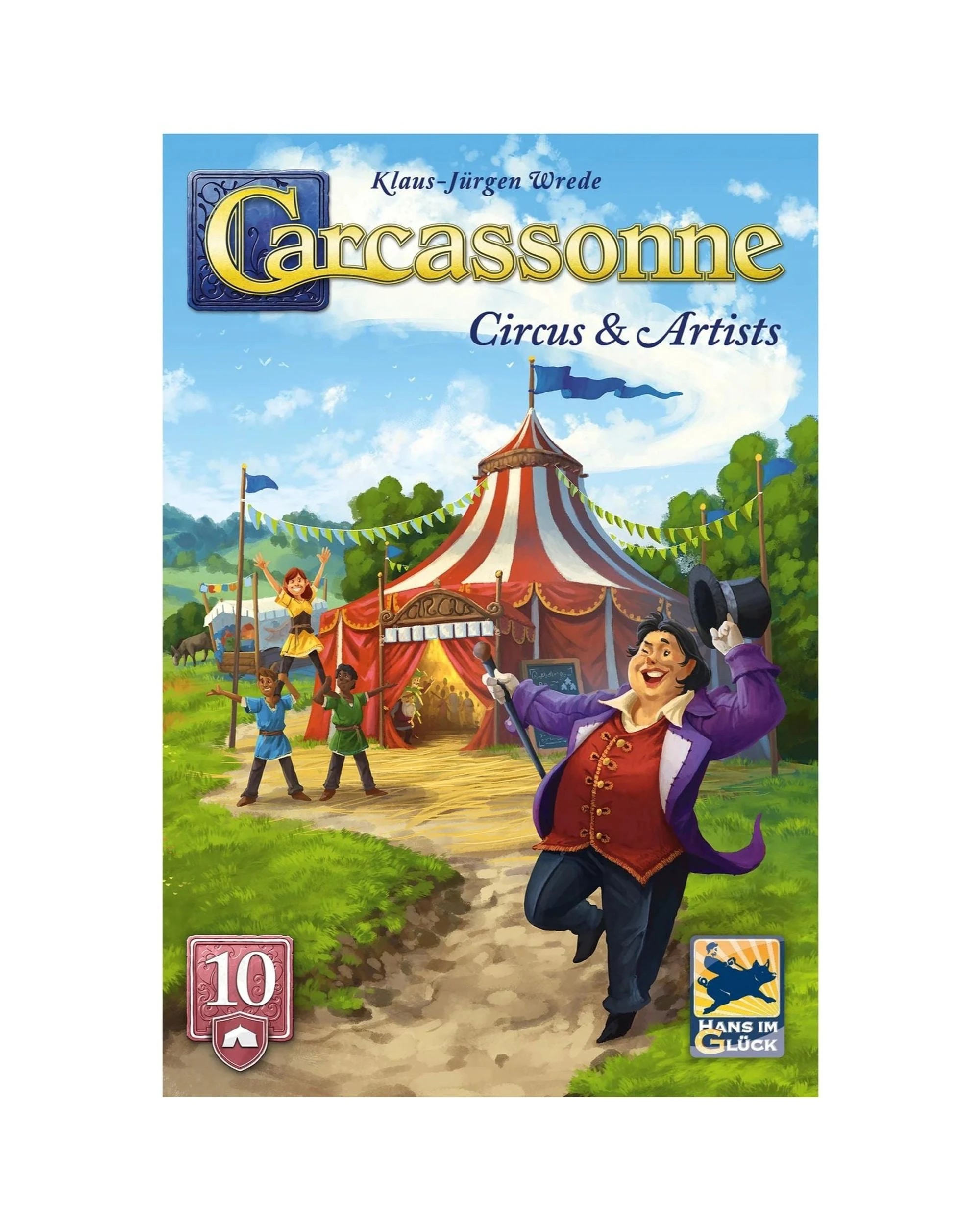 2 Carcassonne Circus and Artists Expansion 10 - 2025 Redesign -  Board Game, 2 of 8