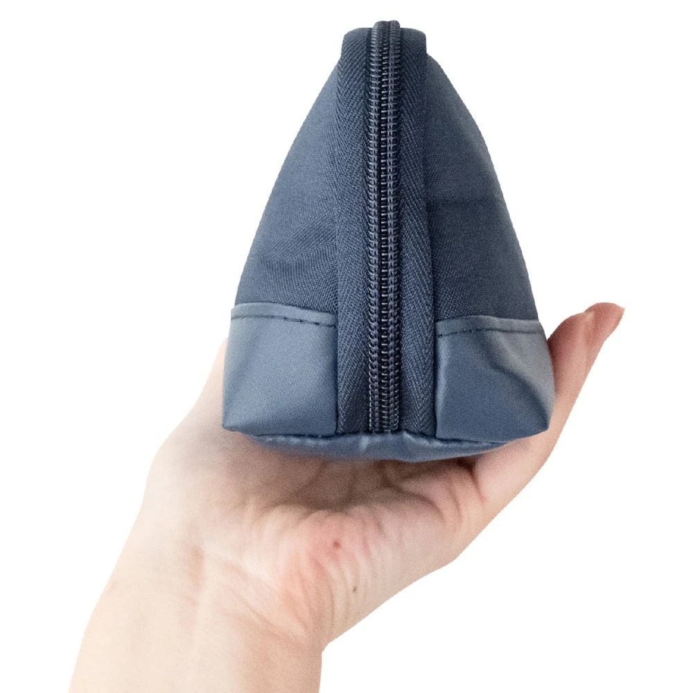 3 Smart Fit Single Zip Wide Open Pencil Case Black, 3 of 5