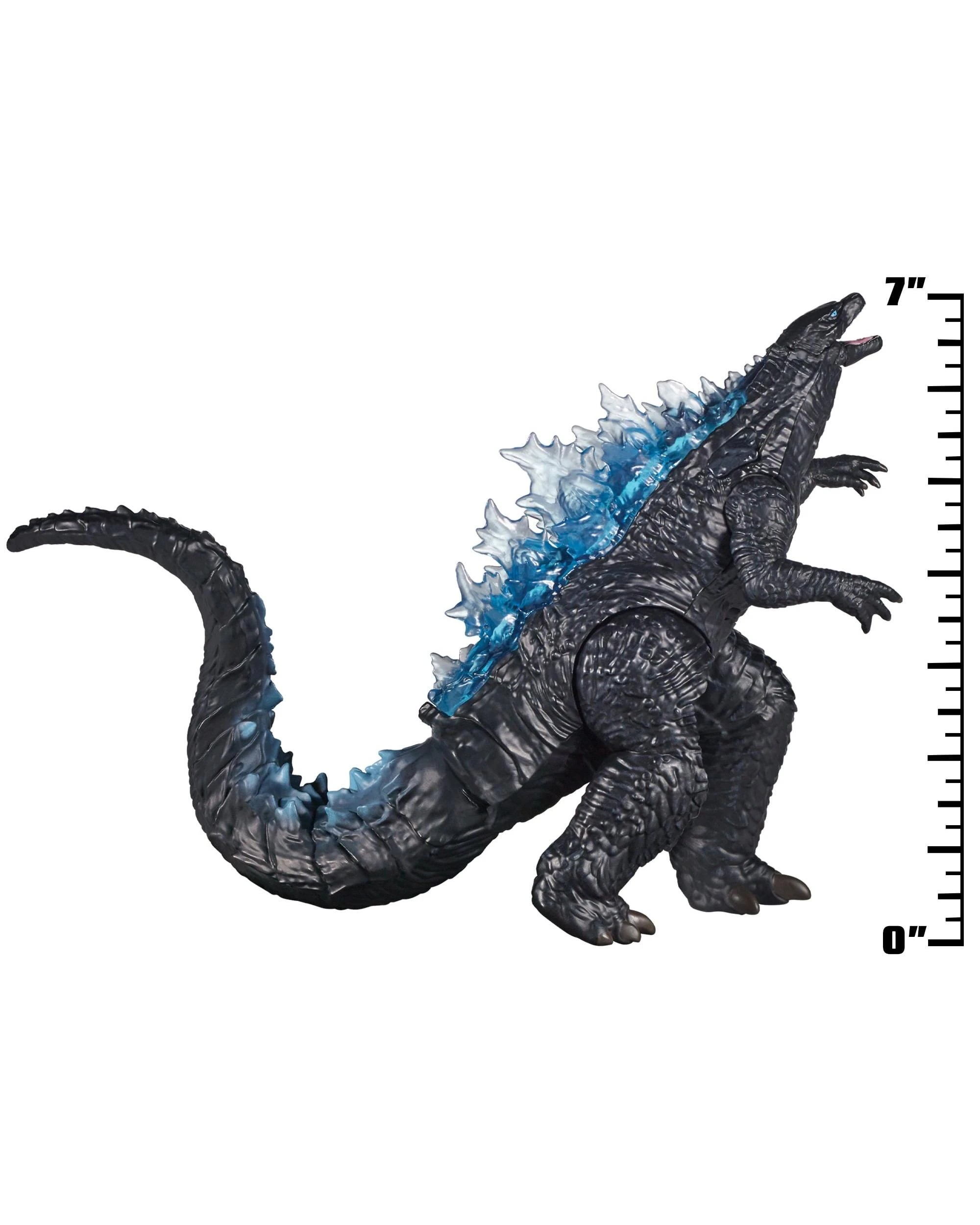 4 MonsterVerse Godzilla vs Kong Battle Roar Godzilla Deluxe Electronic 7 inch Figure, 4 of 7