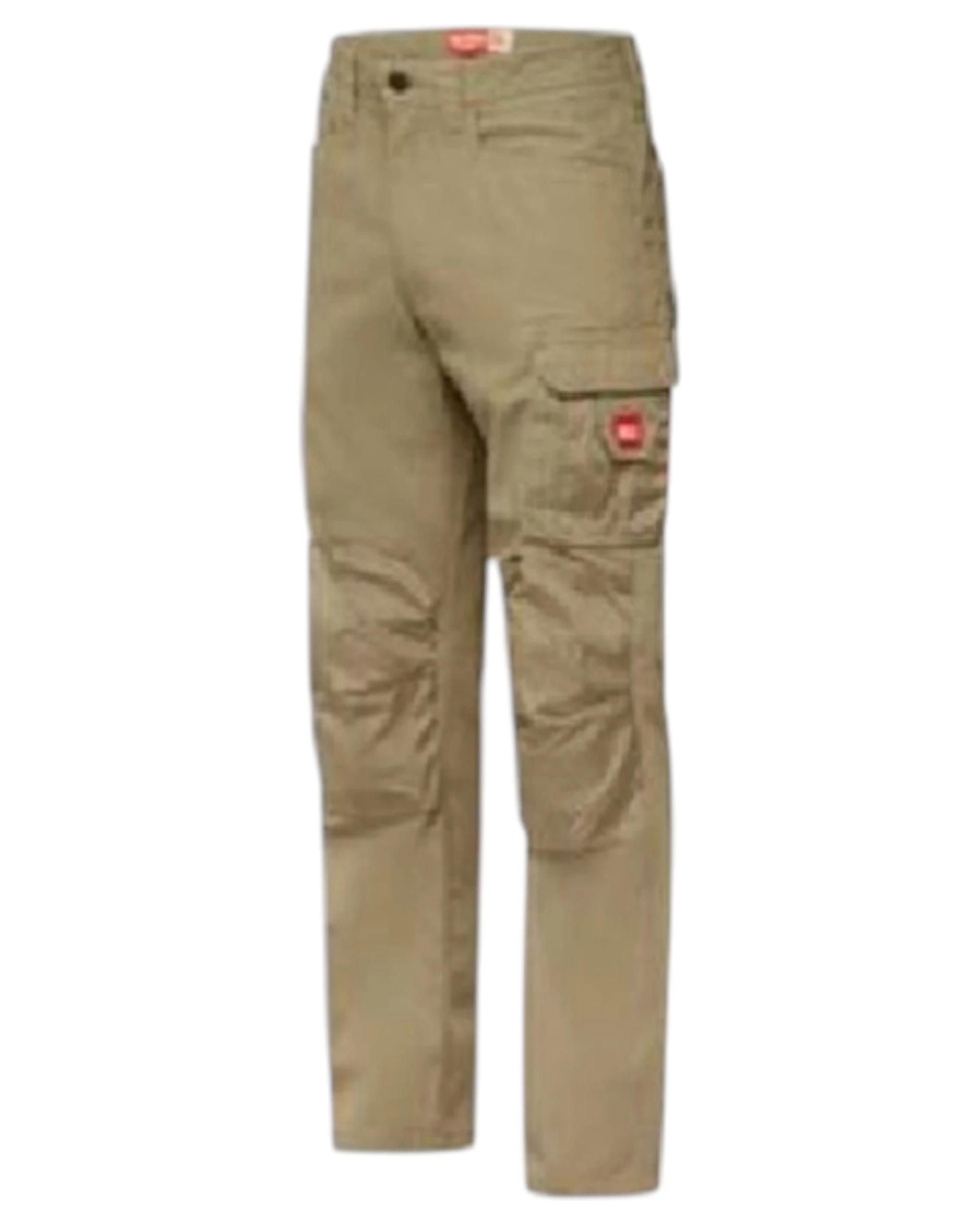 1 Hard Yakka 3 Pack Mens Legends Cargo Pant KHAKI, 1 of 4