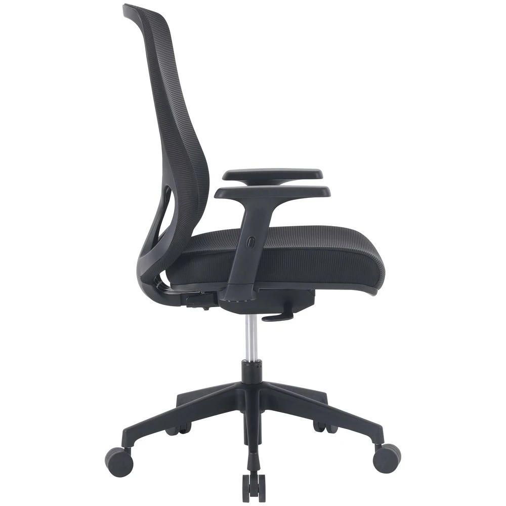 3 J.Burrows Halifax Ergonomic Chair Black Ergonomic Chairs and Desk Chairs, 3 of 10