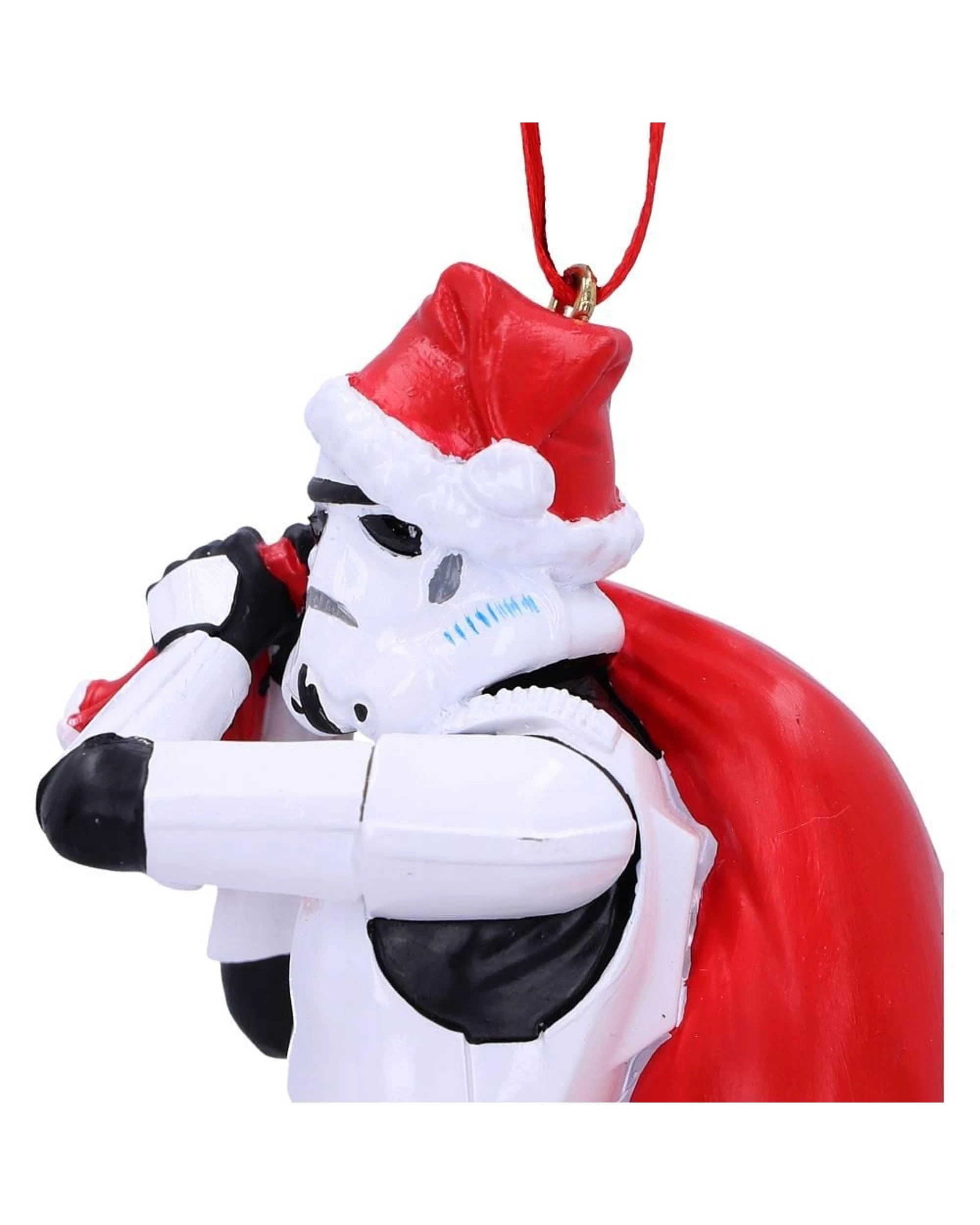 6 Star Wars Stormtrooper Santa Sack Hanging Ornament, 6 of 7