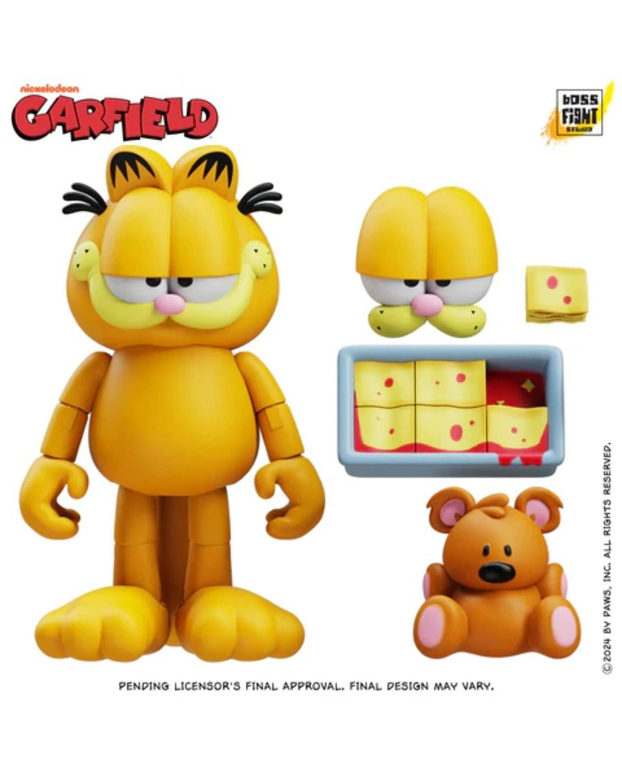 2 Garfield Garfield 4 inch Articulated Figure, 2 of 4