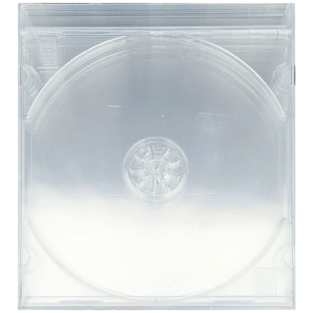 4 J.Burrows Slim CD Case Clear 10 Pack, 4 of 6