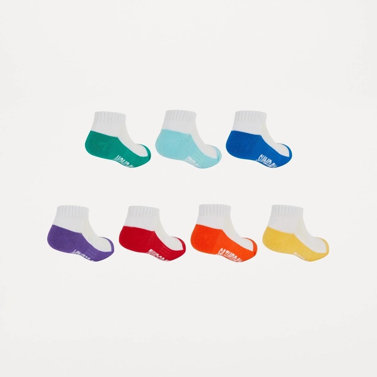 2 7 Pack Active Kids Days of the Week Low Cut Socks DAYS OF THE WEEK WHITE, 2 of 3