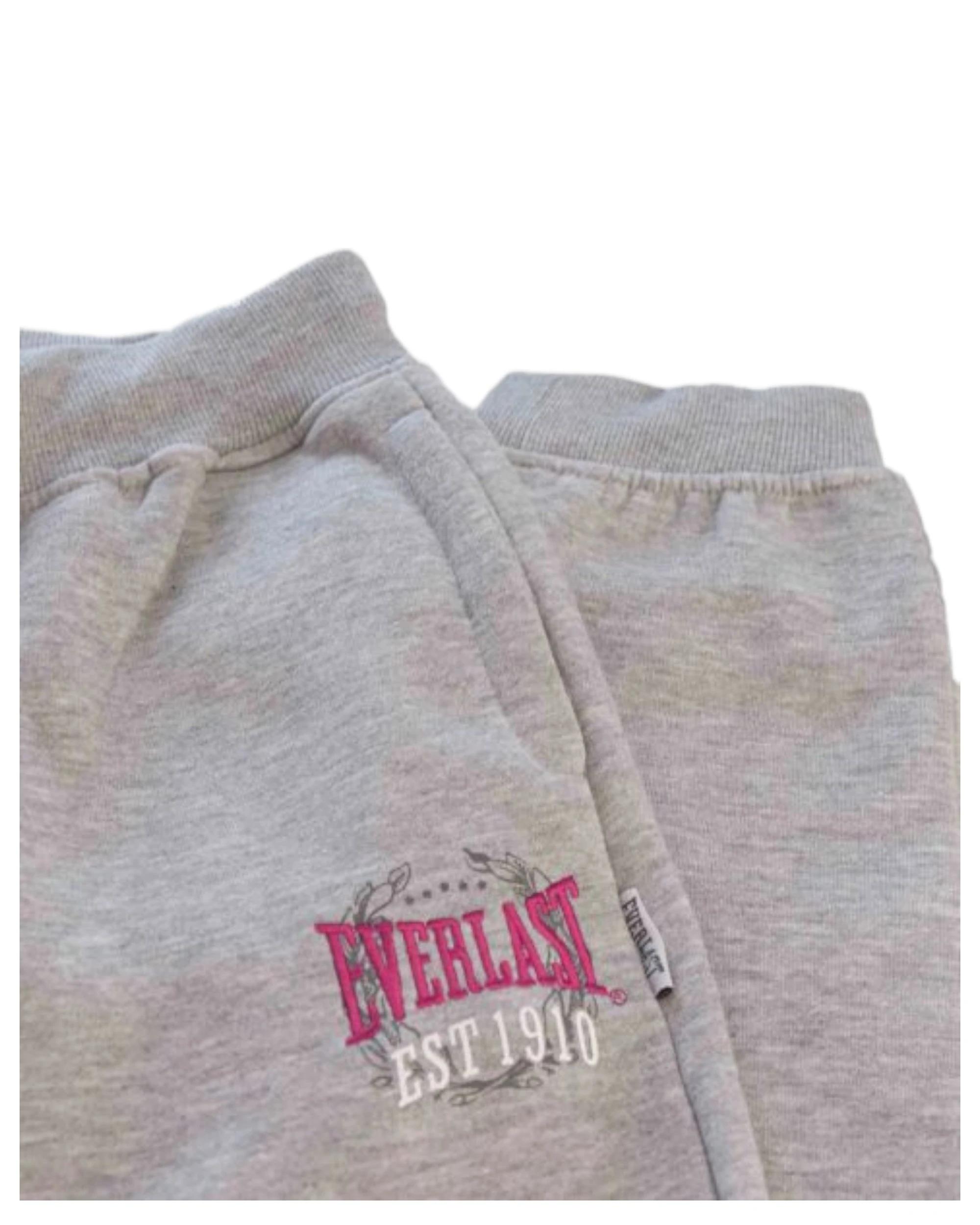 3 Everlast 4 Pack Womens Jogging Sport Pants GREY, 3 of 3