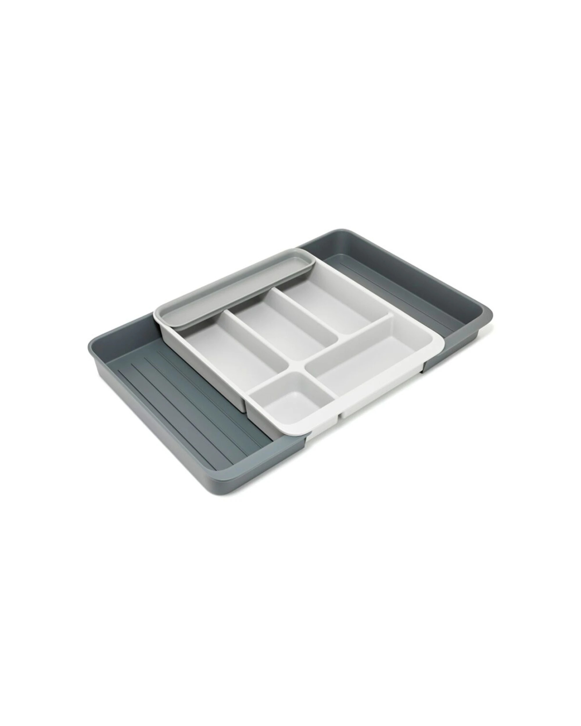 1 Joseph Joseph DrawerStore Expanding Cutlery Tray Kitchen Storage Organiser Stone - Beige, 1 of 7