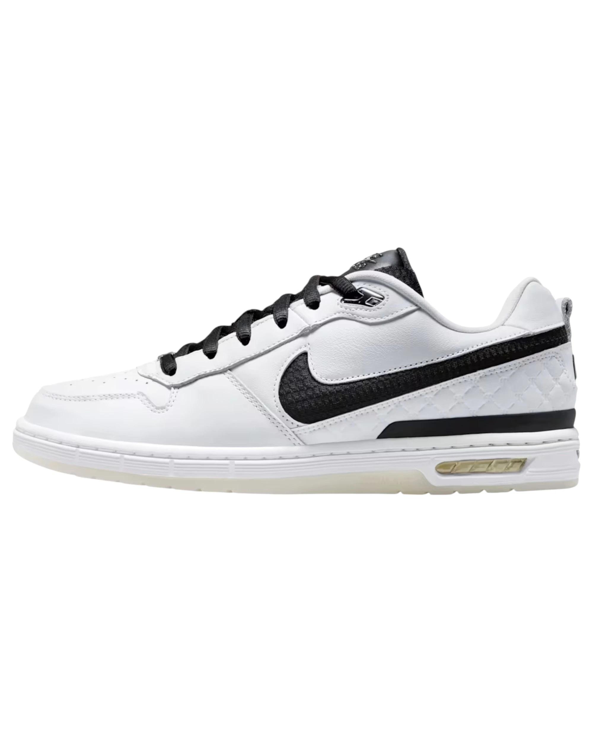 4 Nike Mens SB Paul Rodriguez Air Zoom Low Athletic Shoes WHITE/BLACK, 4 of 6