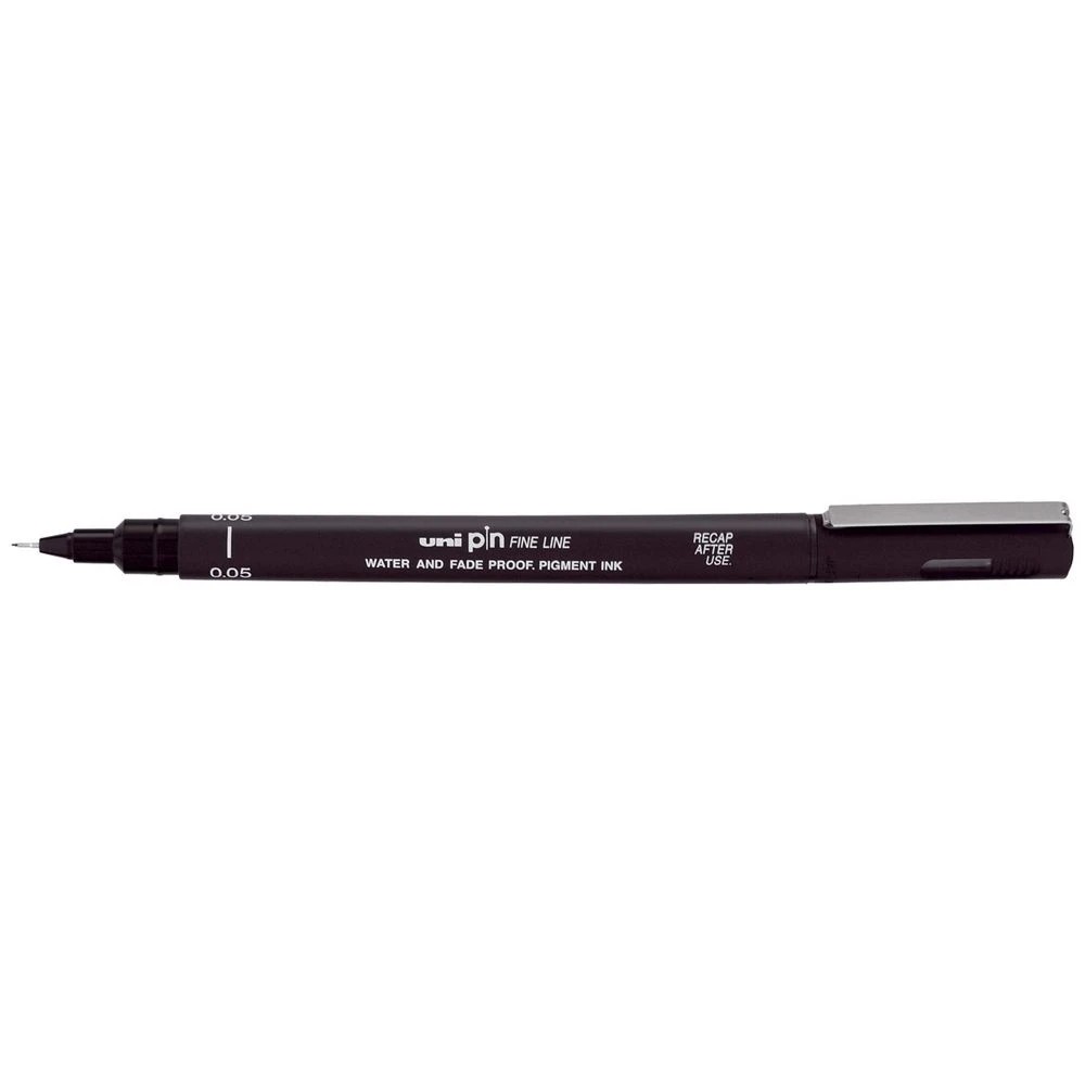1 Uni Pin Fineliner 0.05 mm Black, 1 of 2