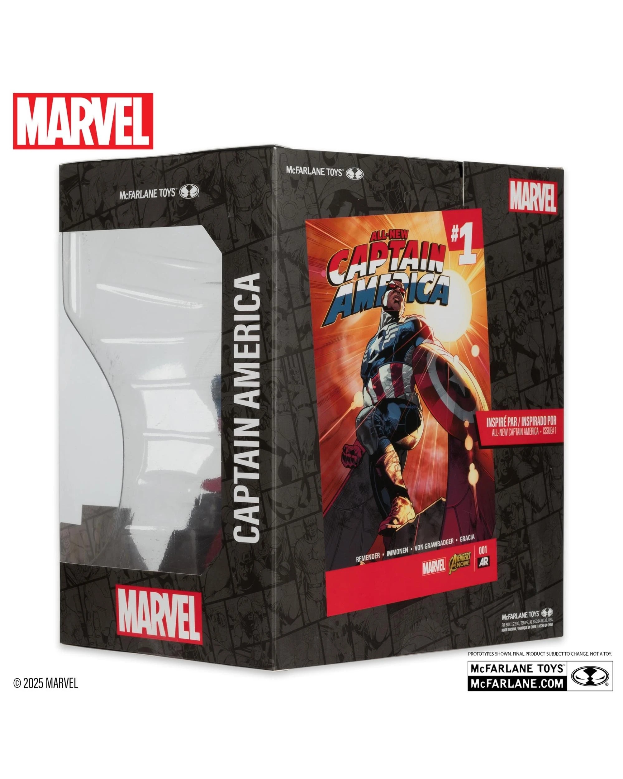 4 Marvel Collection Captain America All New Captain America #1 1:10 Scale Figure, 4 of 8