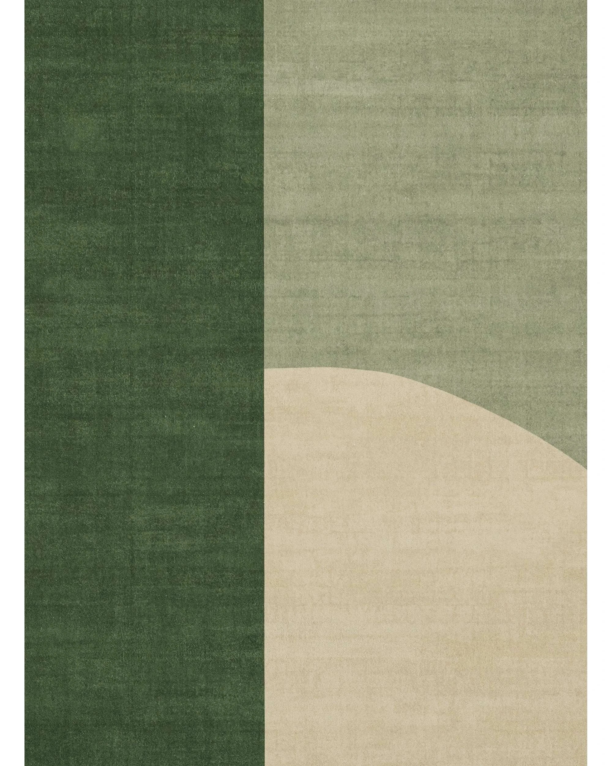 7 Loopsie Barrio Washable Rug-400cm x 300cm - Green, 7 of 8