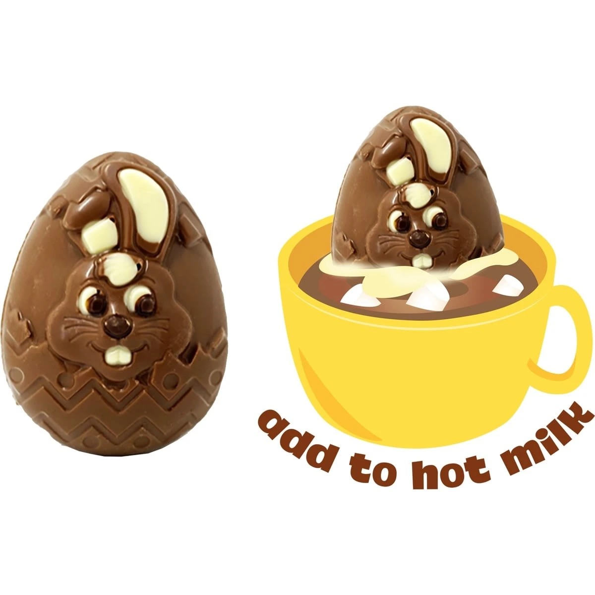 4 Park Avenue Happy Hot Chocolate Easter Melt 45g - Assorted, 4 of 5