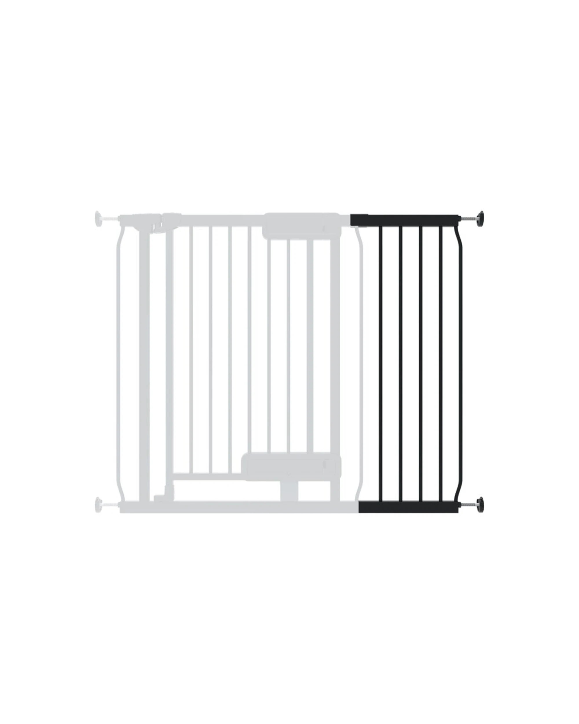 7 Ingenuity The Doorway Series Adjustable Baby Safety Open Gate 6-24 Months - Black, 7 of 8