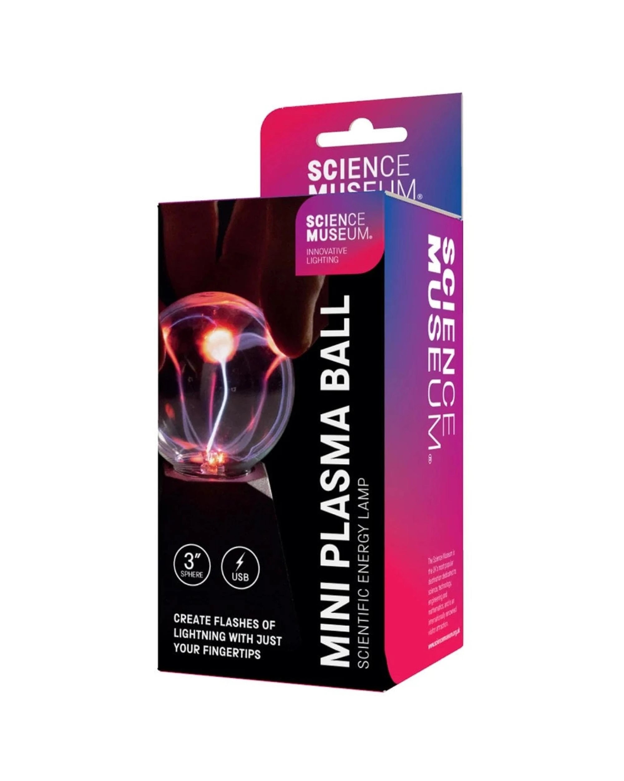 2 Science Museum Innovative Lighting Mini Plasma Ball, 2 of 5